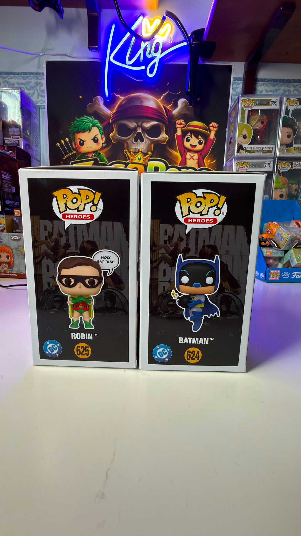 Funko Pop Bundle Batman & Robin 625 & 624