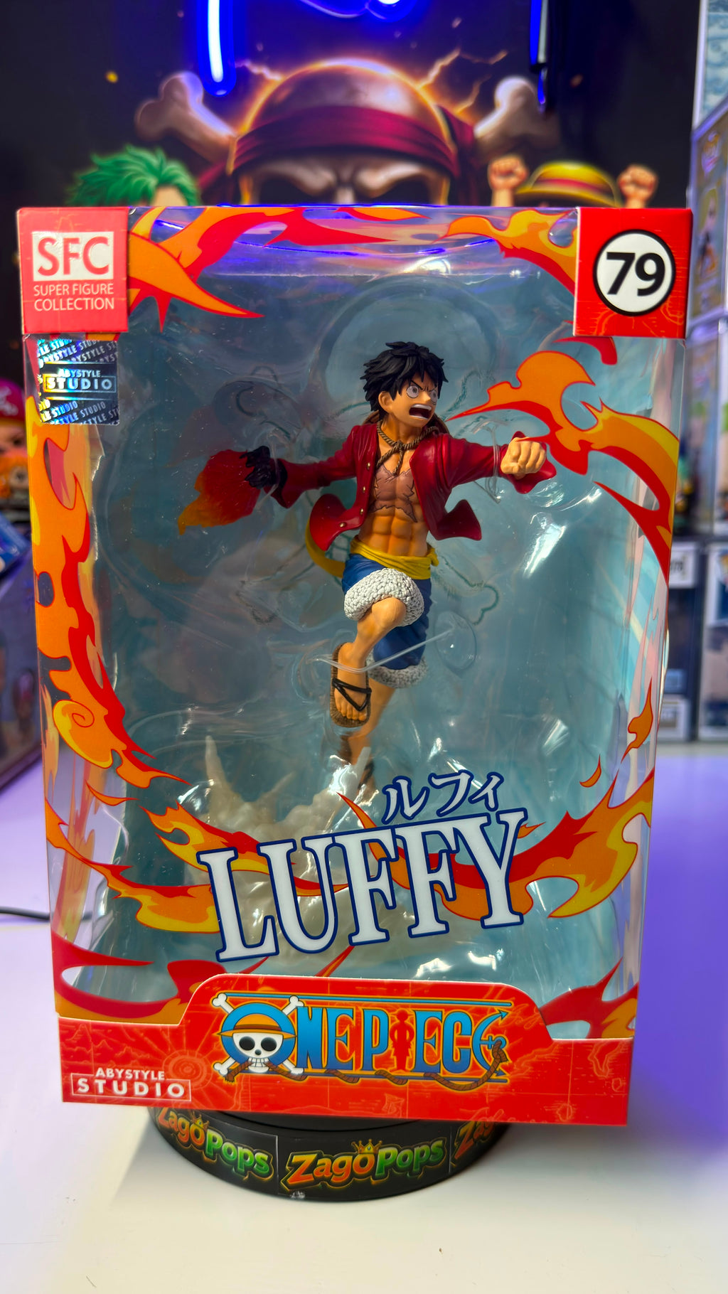 Action Figure Abystyle Luffy 79 One Piece
