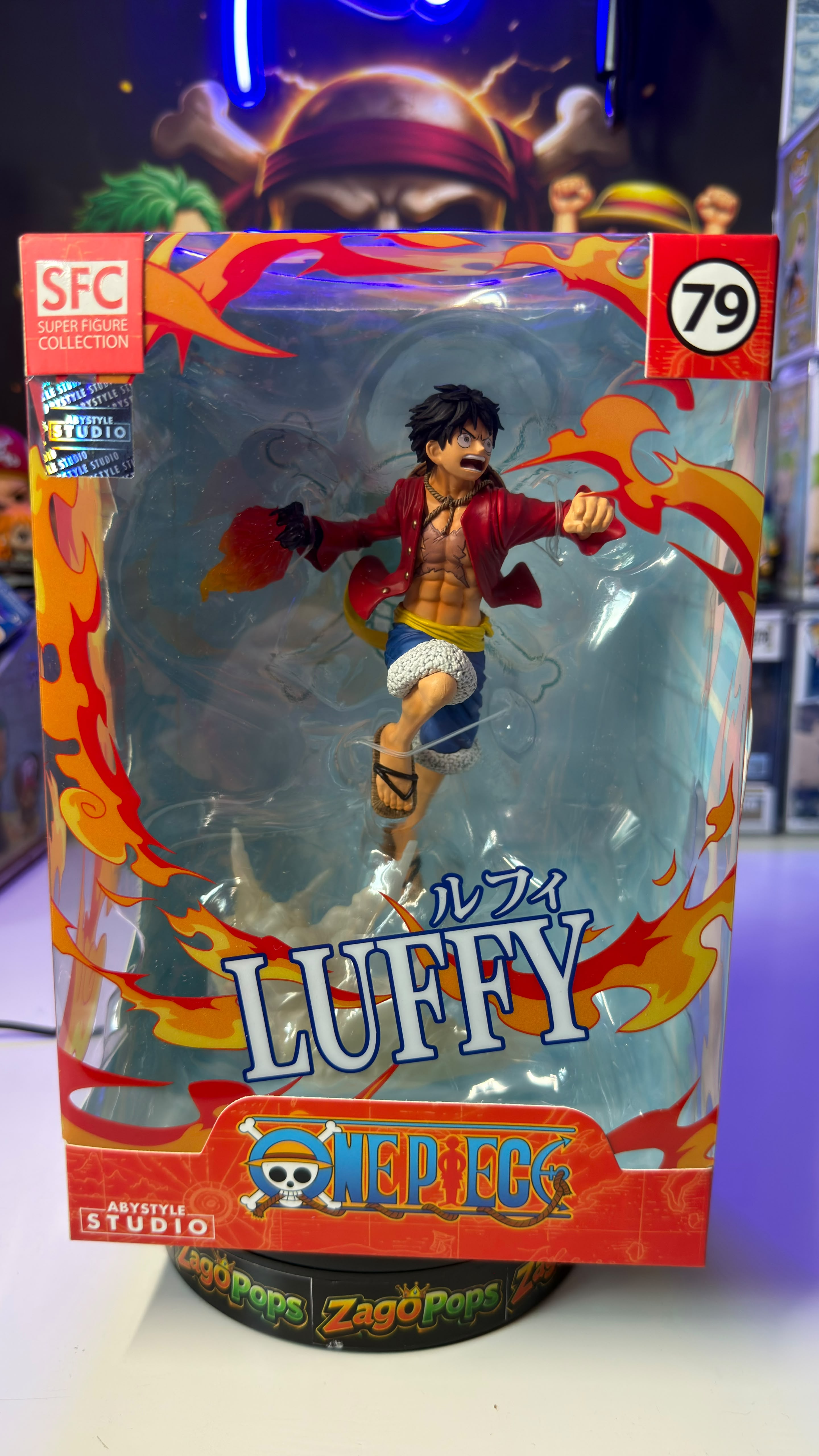 Action Figure Abystyle Luffy 79 One Piece