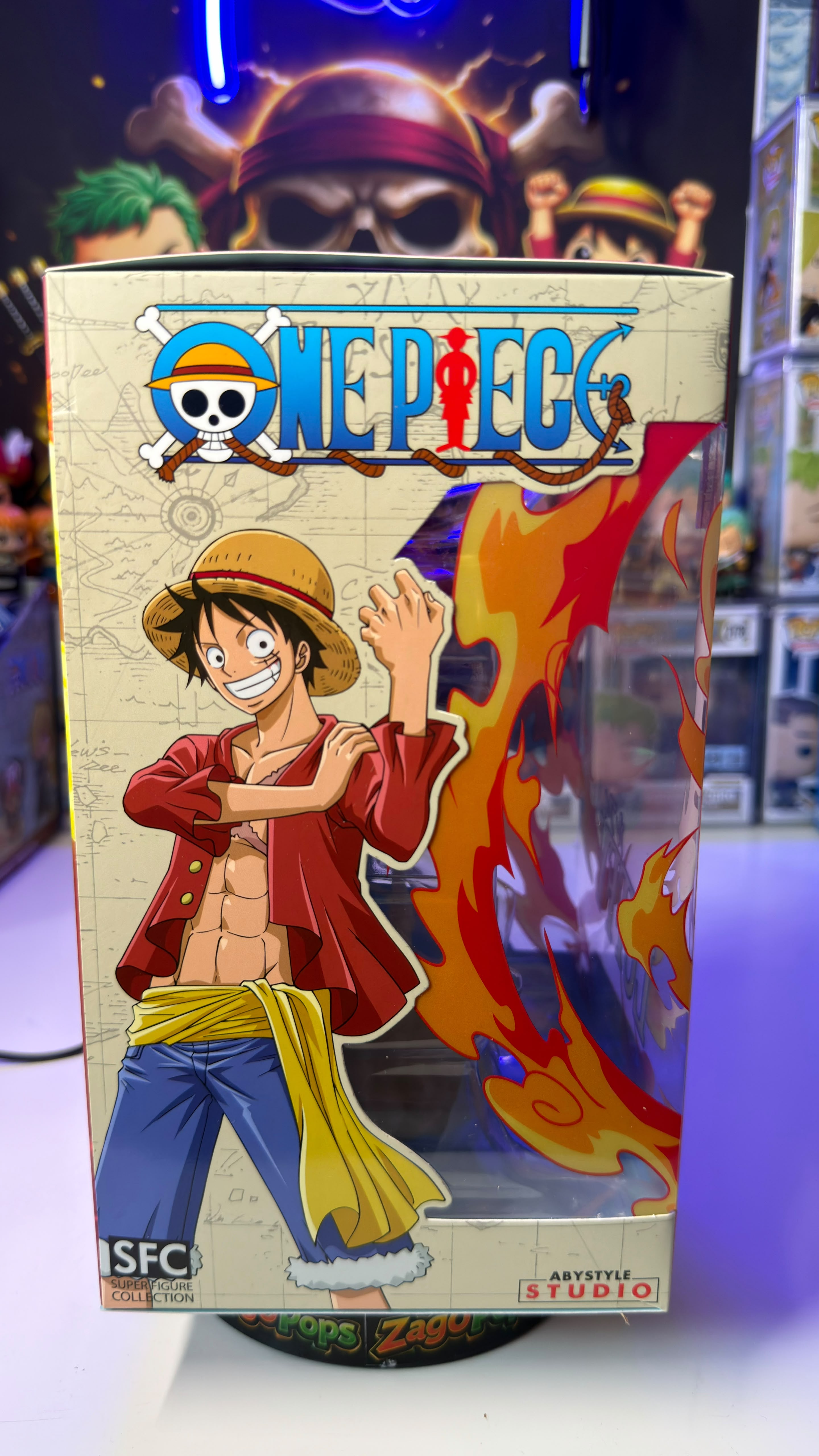 Action Figure Abystyle Luffy 79 One Piece