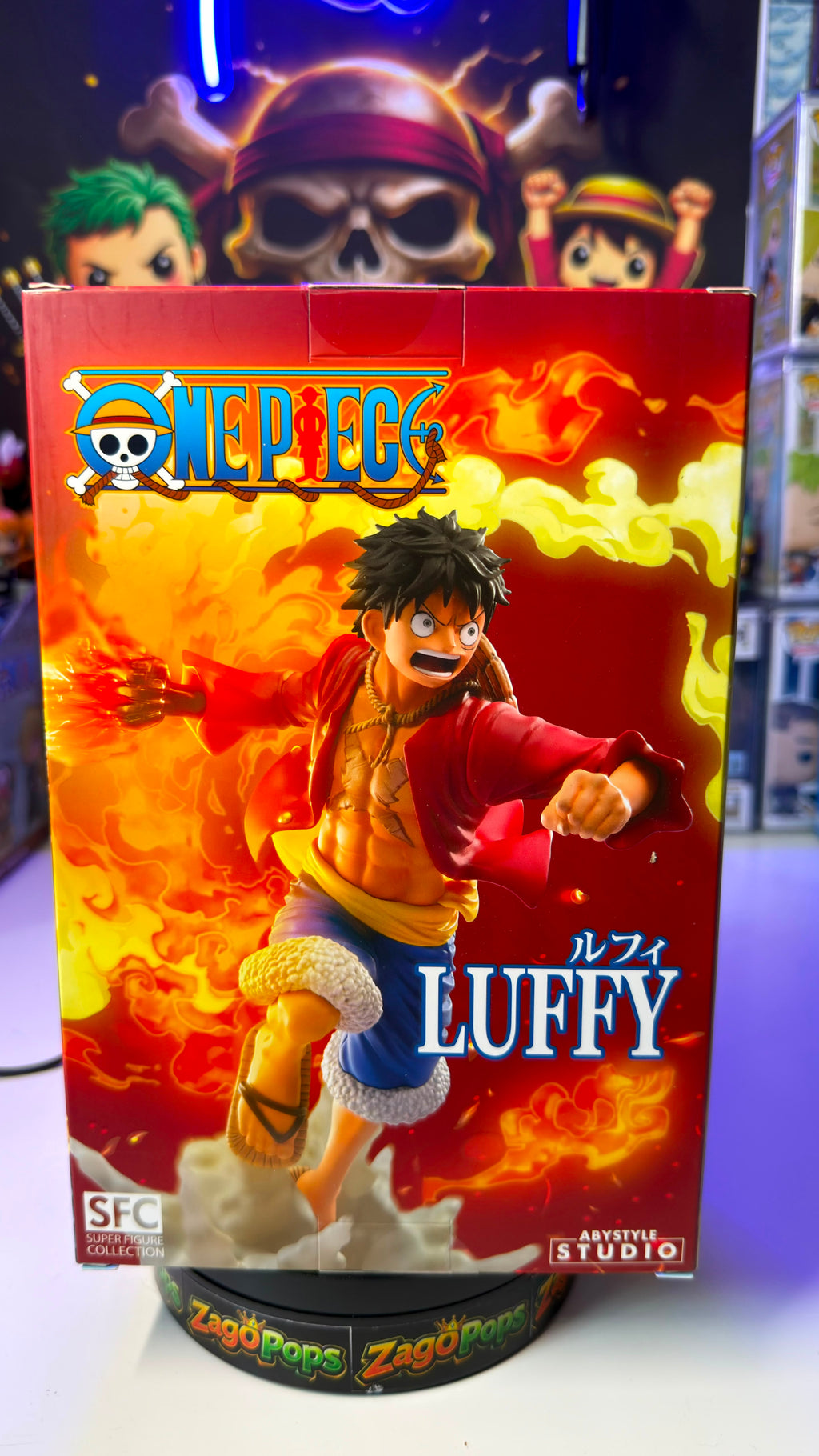 Action Figure Abystyle Luffy 79 One Piece