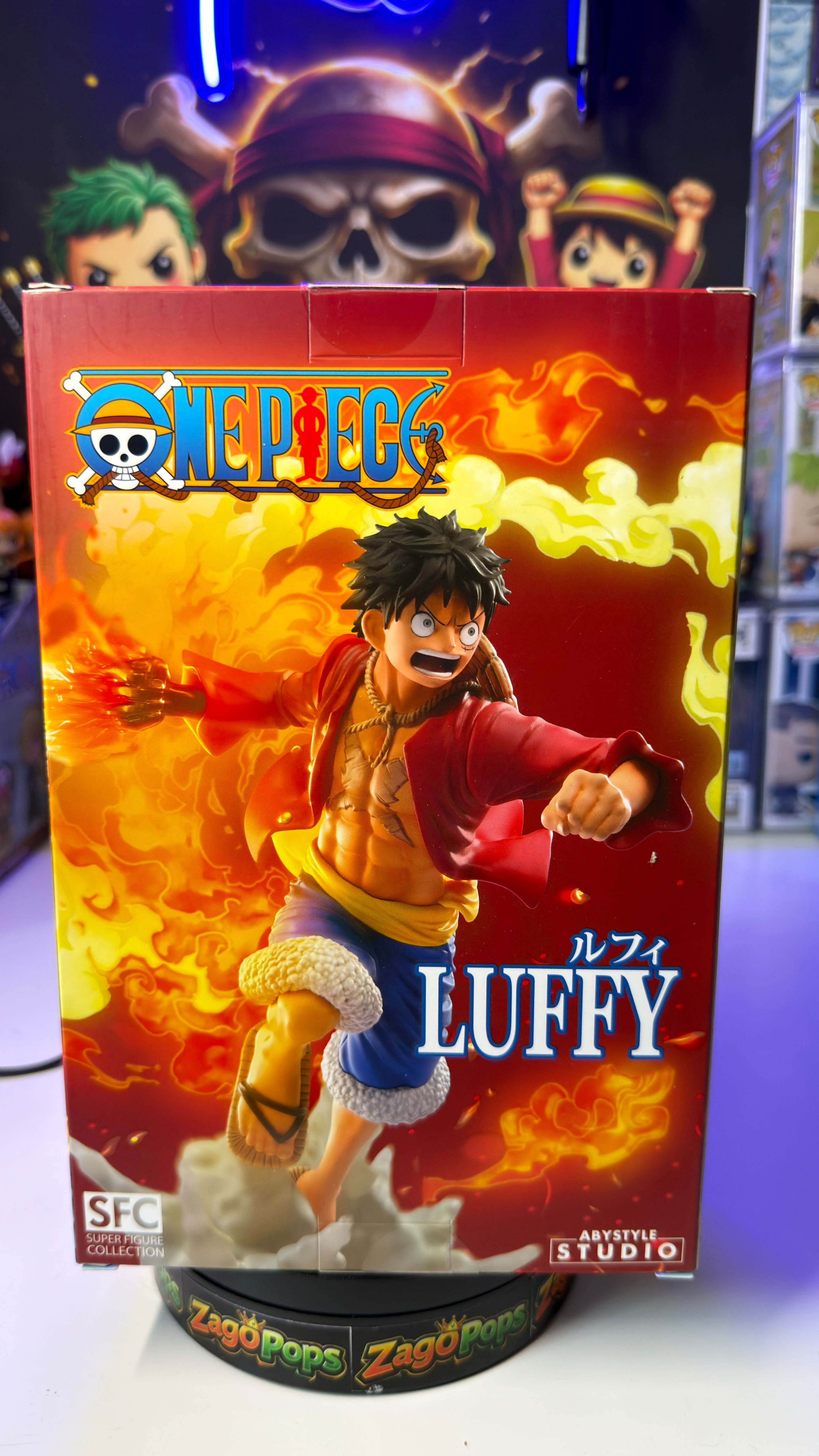 Action Figure Abystyle Luffy 79 One Piece
