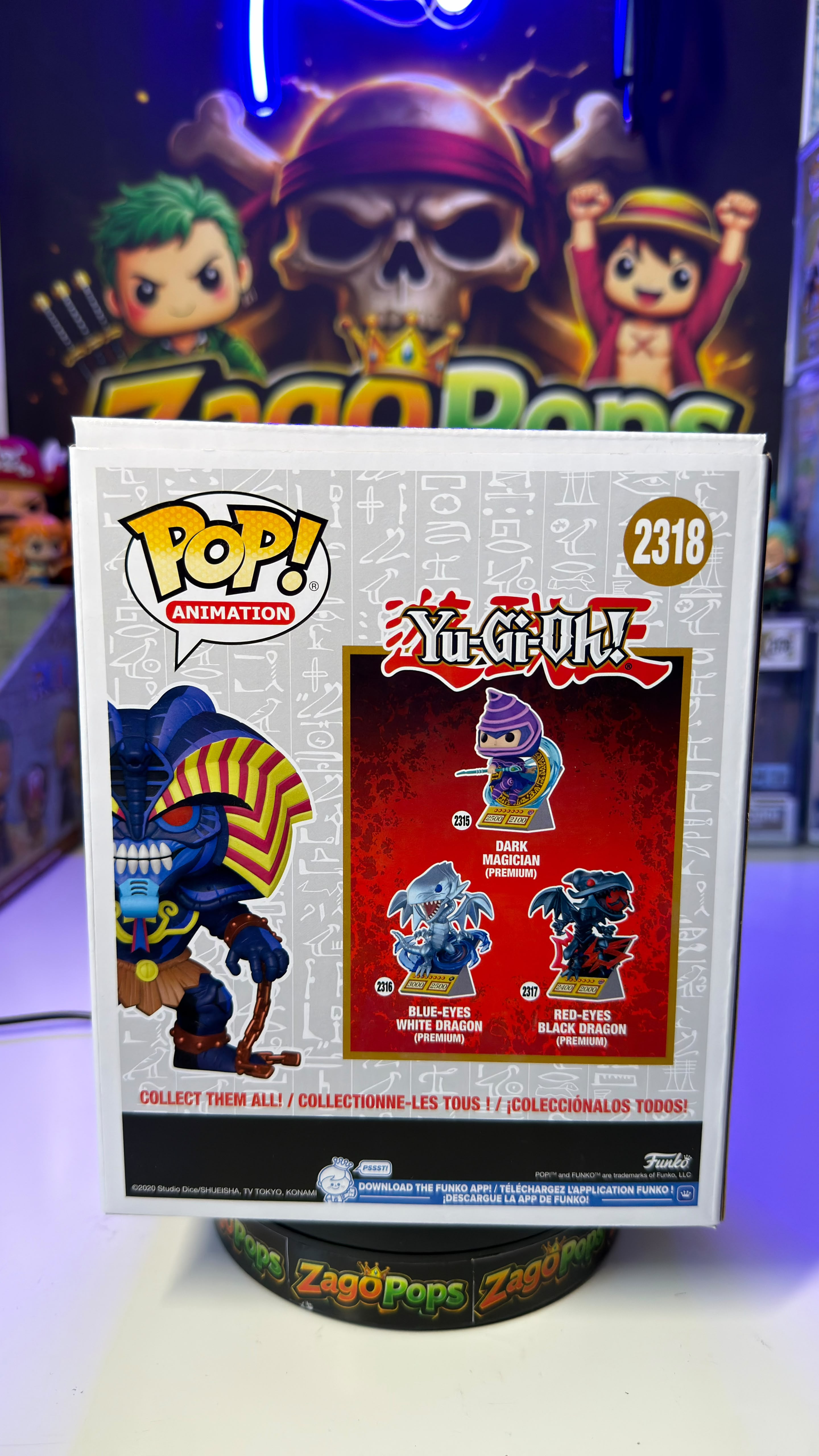 Funko Pop Exodia Necross 2138 Glows in the Dark Yu-Gi-Oh!