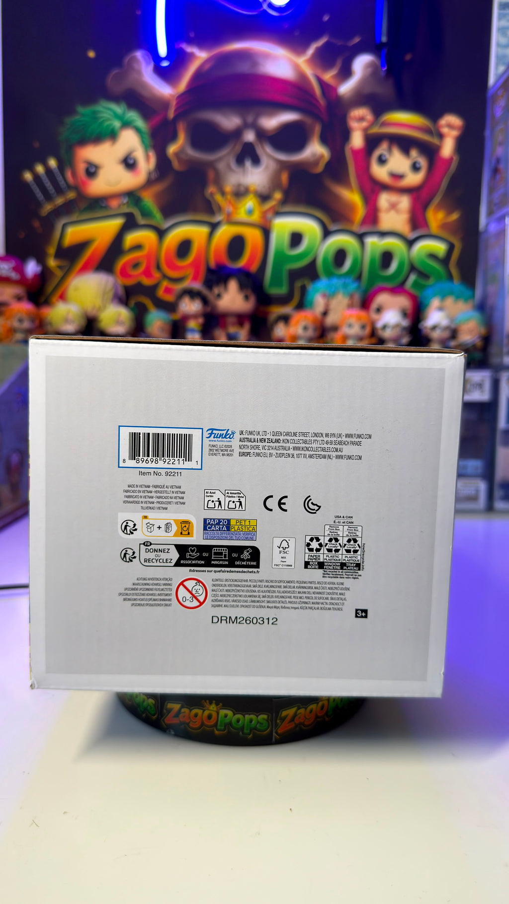 Funko Pop Exodia Necross 2138 Glows in the Dark Yu-Gi-Oh!