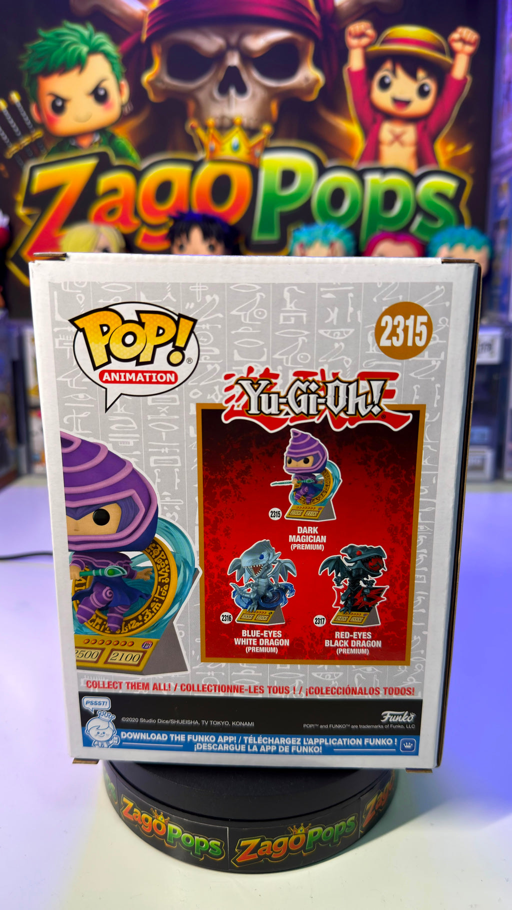 Funko Pop Dark Magician 2315 Yu-Gi-Oh!