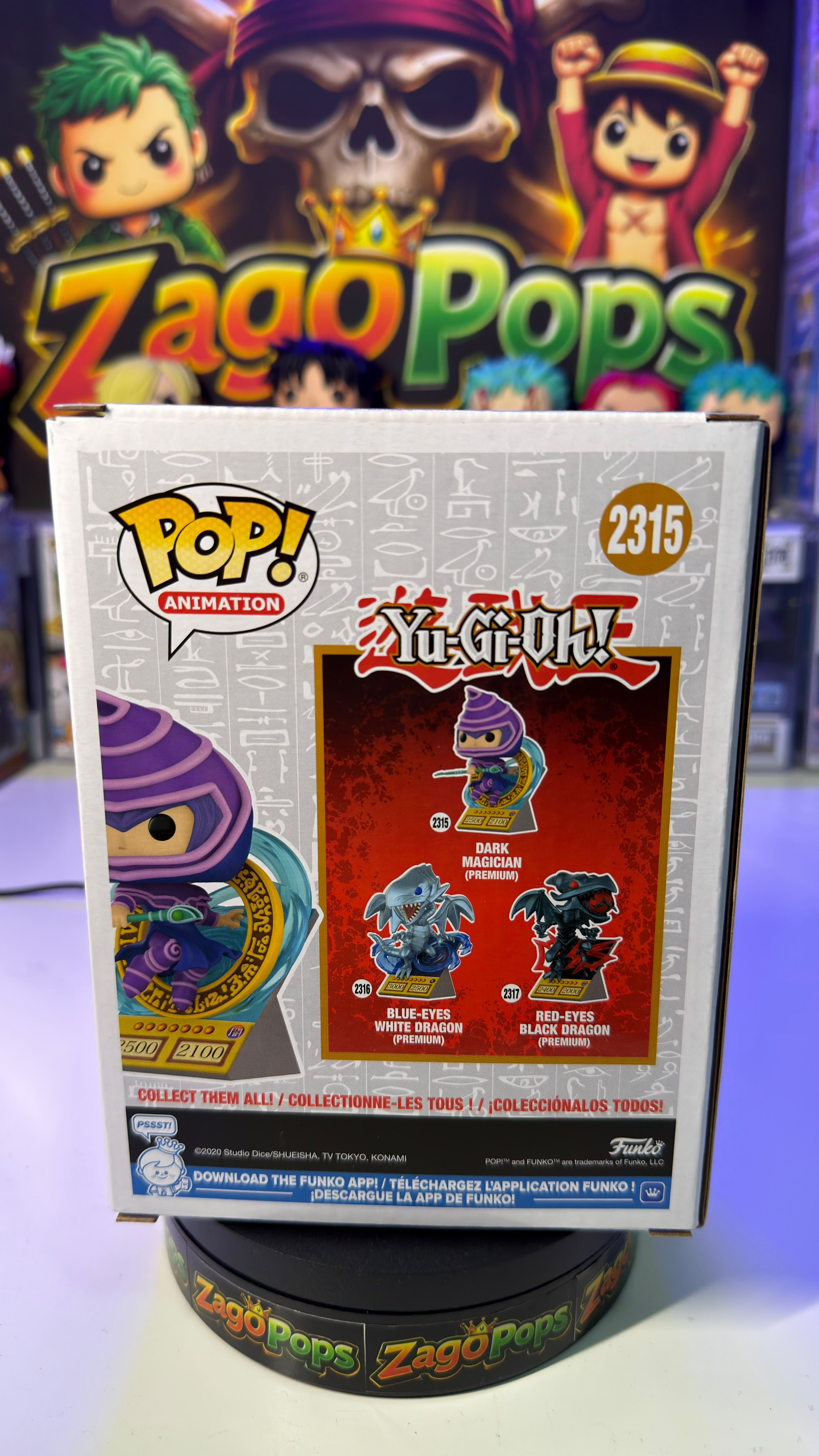 Funko Pop Dark Magician 2315 Yu-Gi-Oh!