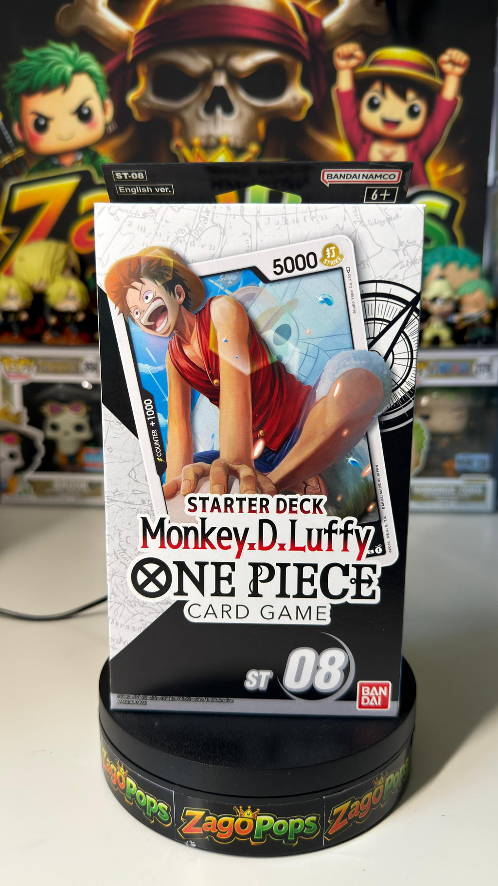 Card Game TCG One Piece Starter Deck Monkey D Luffy ST 08 ENG