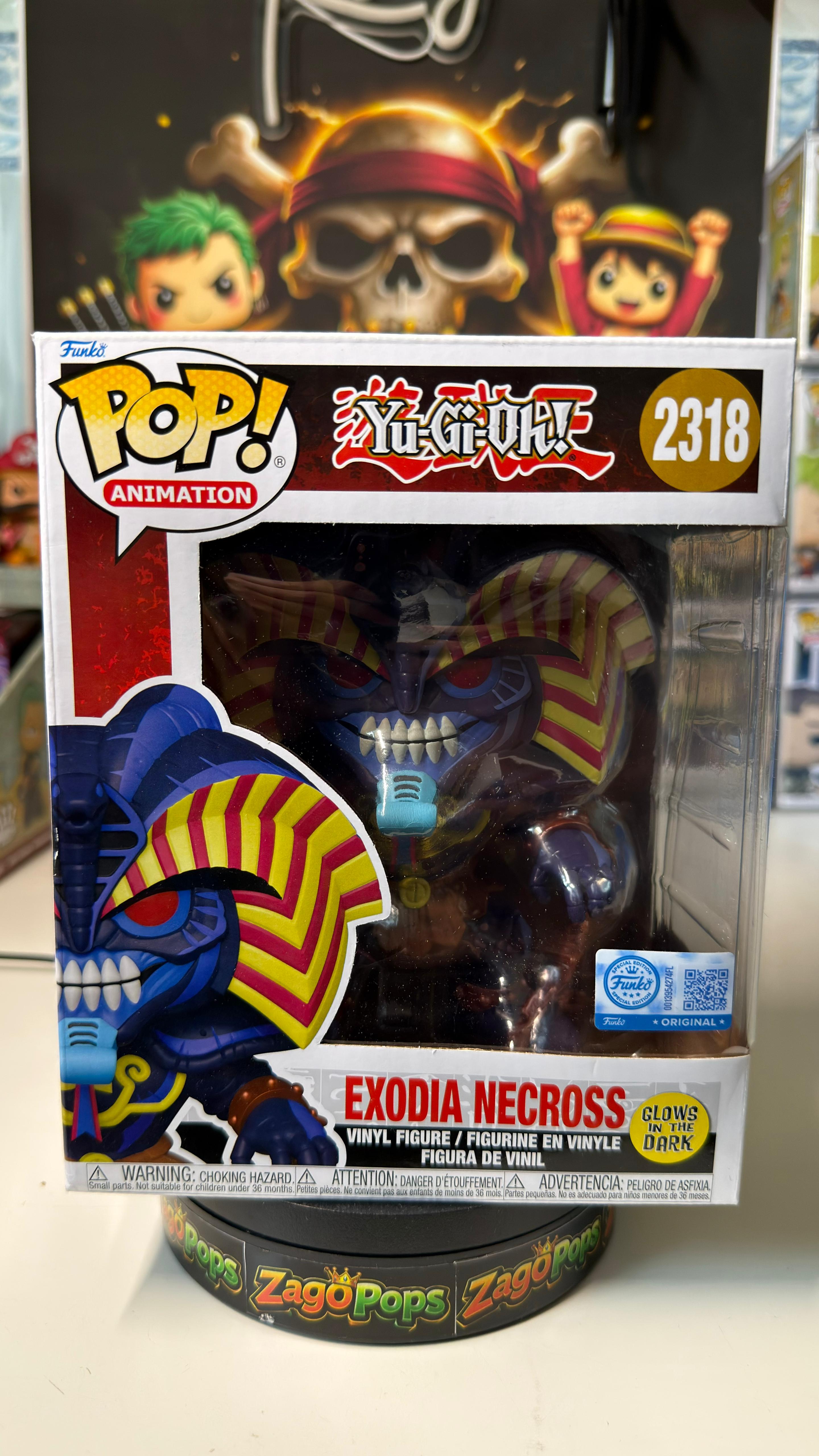 Funko Pop Exodia Necross 2138 Glows in the Dark Yu-Gi-Oh!