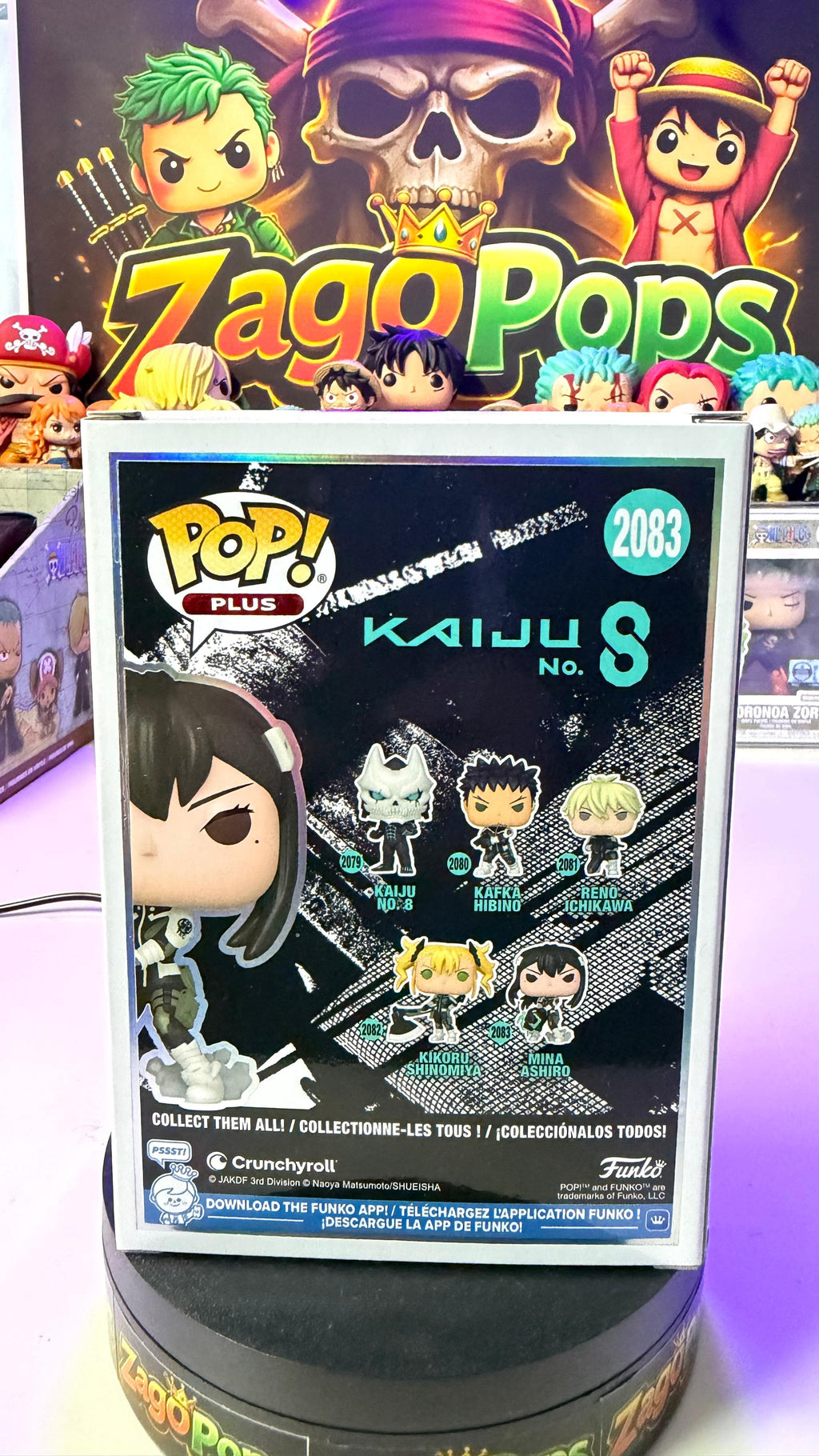 Funko Pop Mina Ashiro 2083 Kaiju No.8