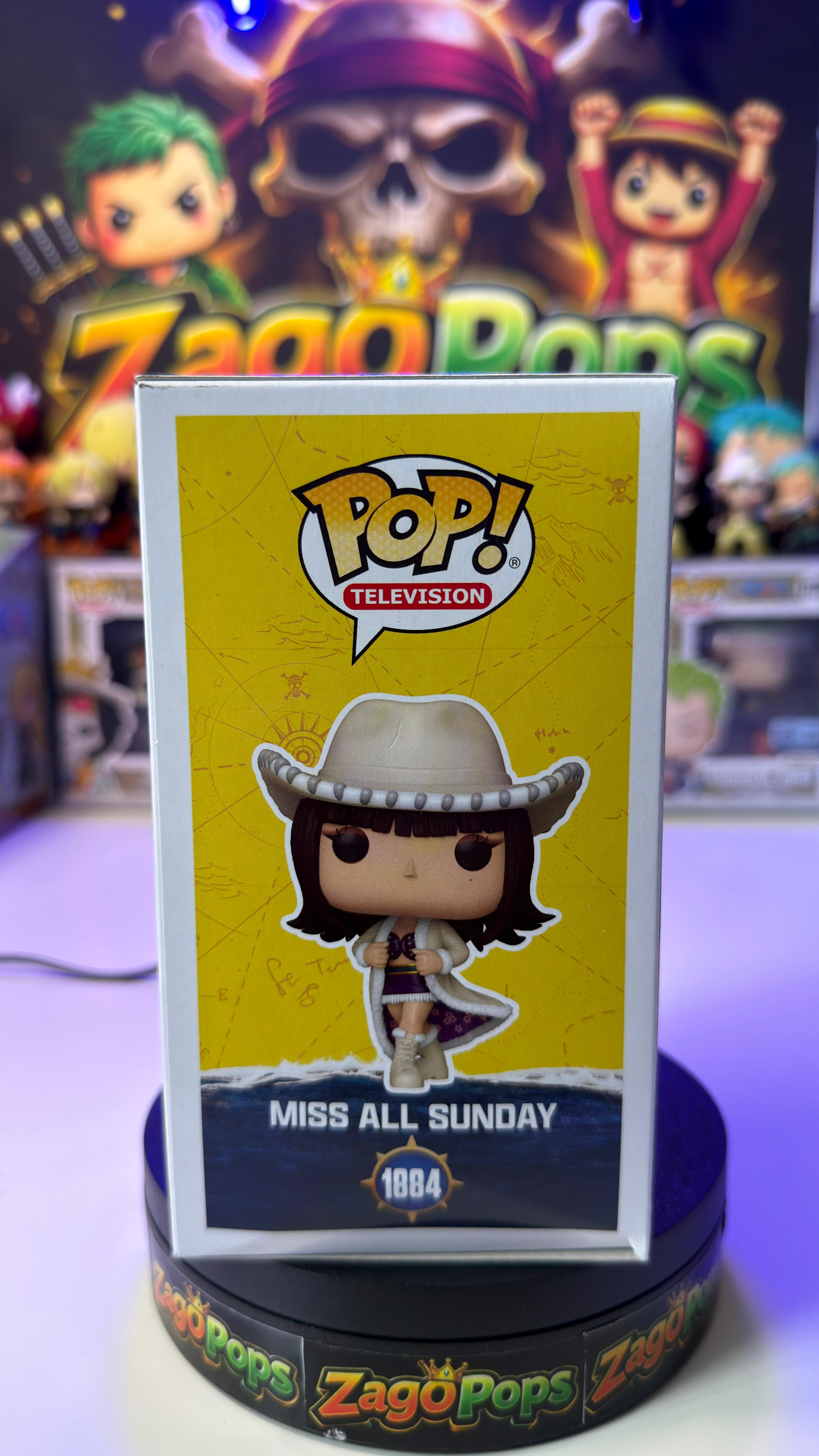 Funko Pop Miss All Sunday 1884 One Piece Netflix
