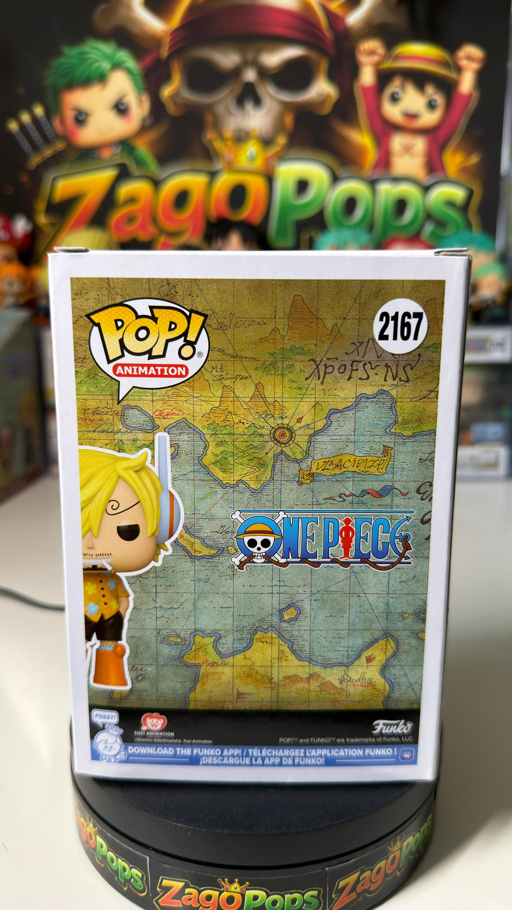 Funko Pop Sanji 2167 One Piece