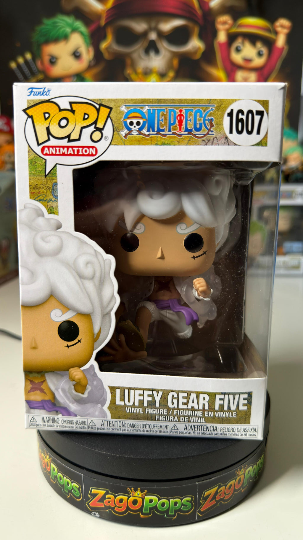 Funko Pop Luffy gear five 1607 One Piece