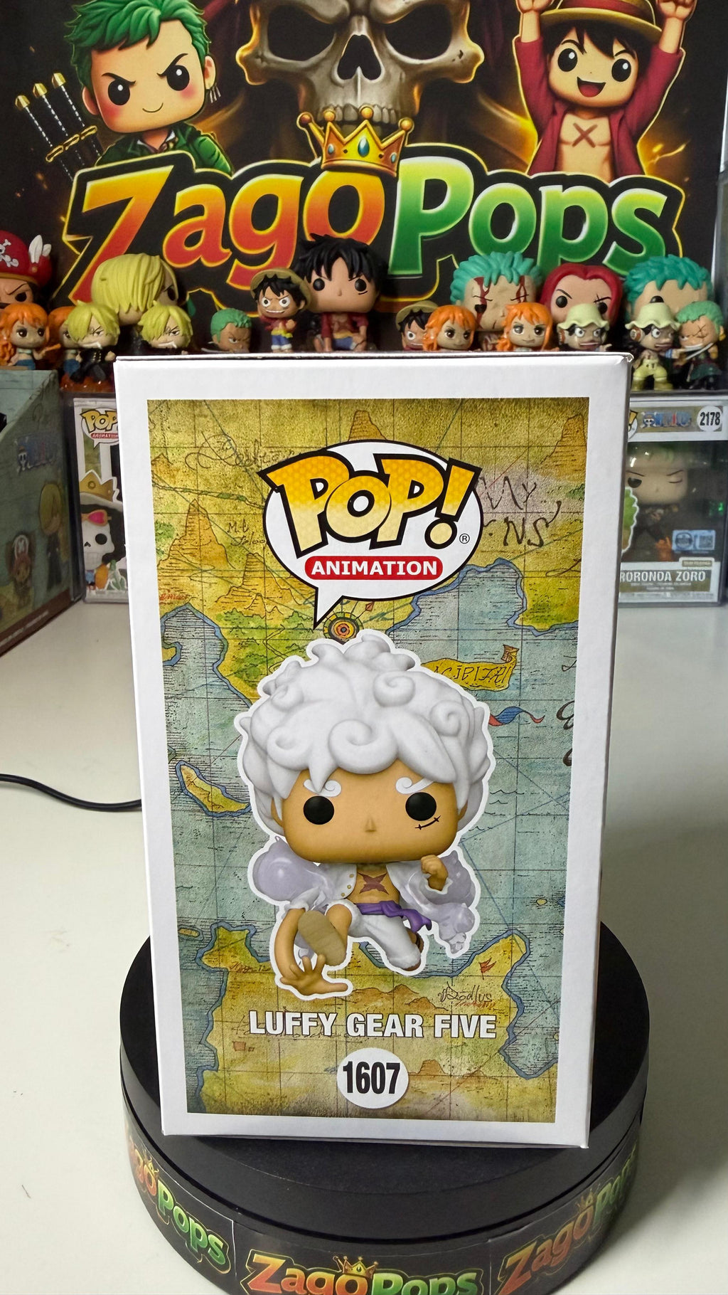 Funko Pop Luffy gear five 1607 One Piece