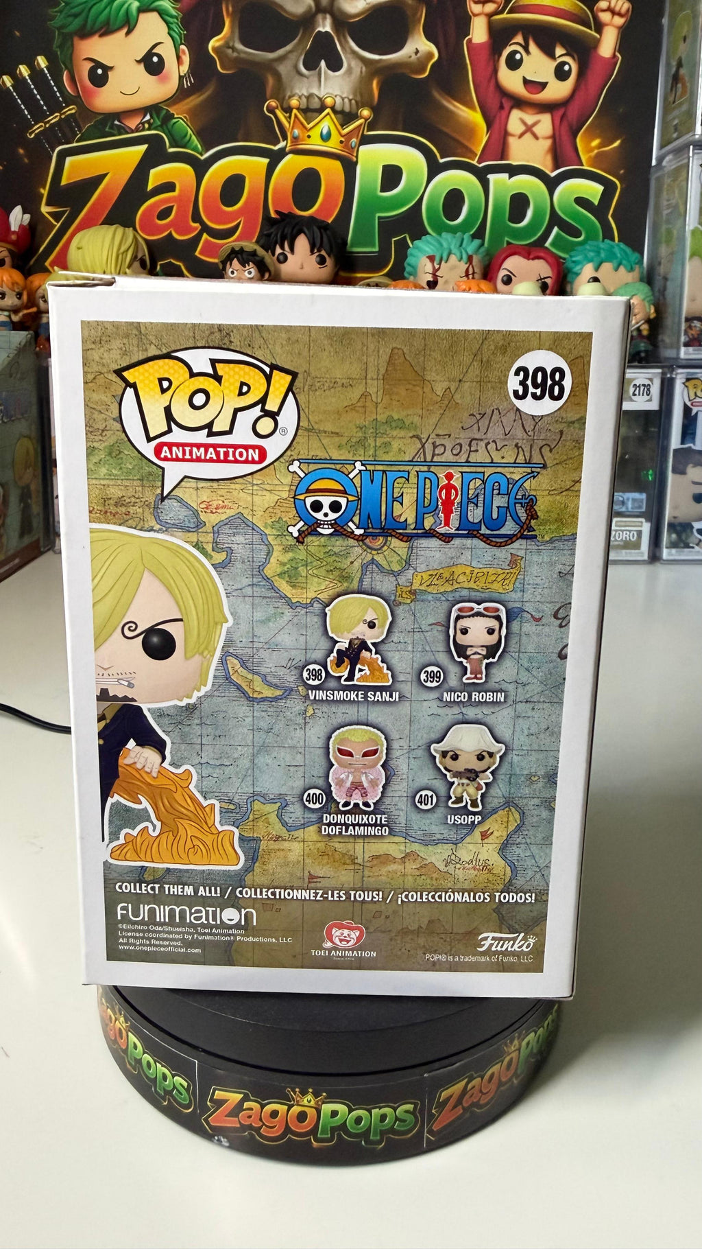 Funko Pop Sanji 398 One Piece