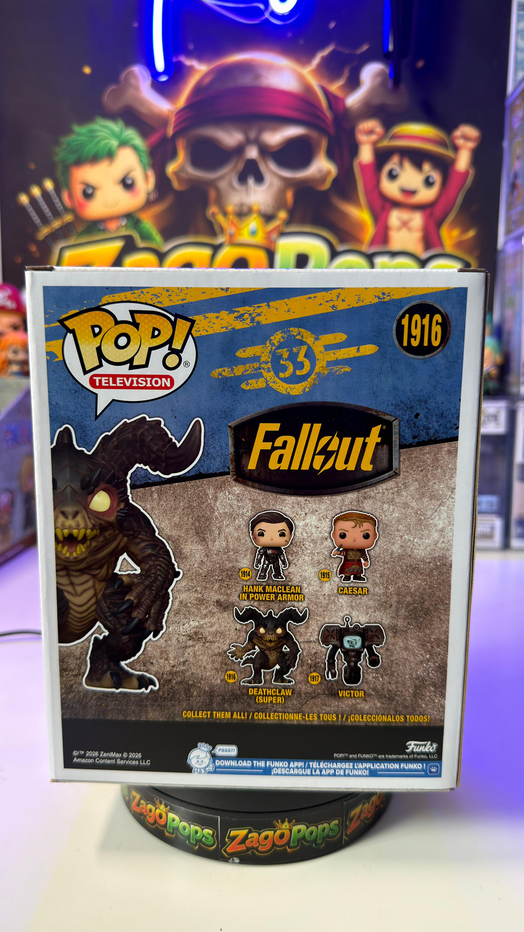 Funko Pop Deathclaw 1916 Fallout