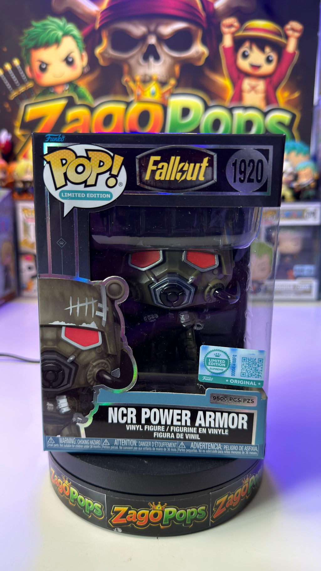 Funko Pop Ncr Power Armor 1920 Fallout Limited Edition 9500pcs