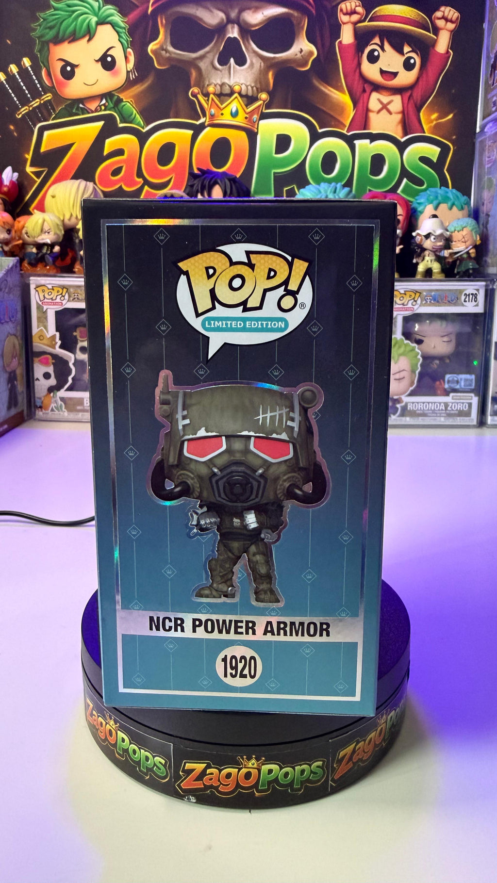 Funko Pop Ncr Power Armor 1920 Fallout Limited Edition 9500pcs