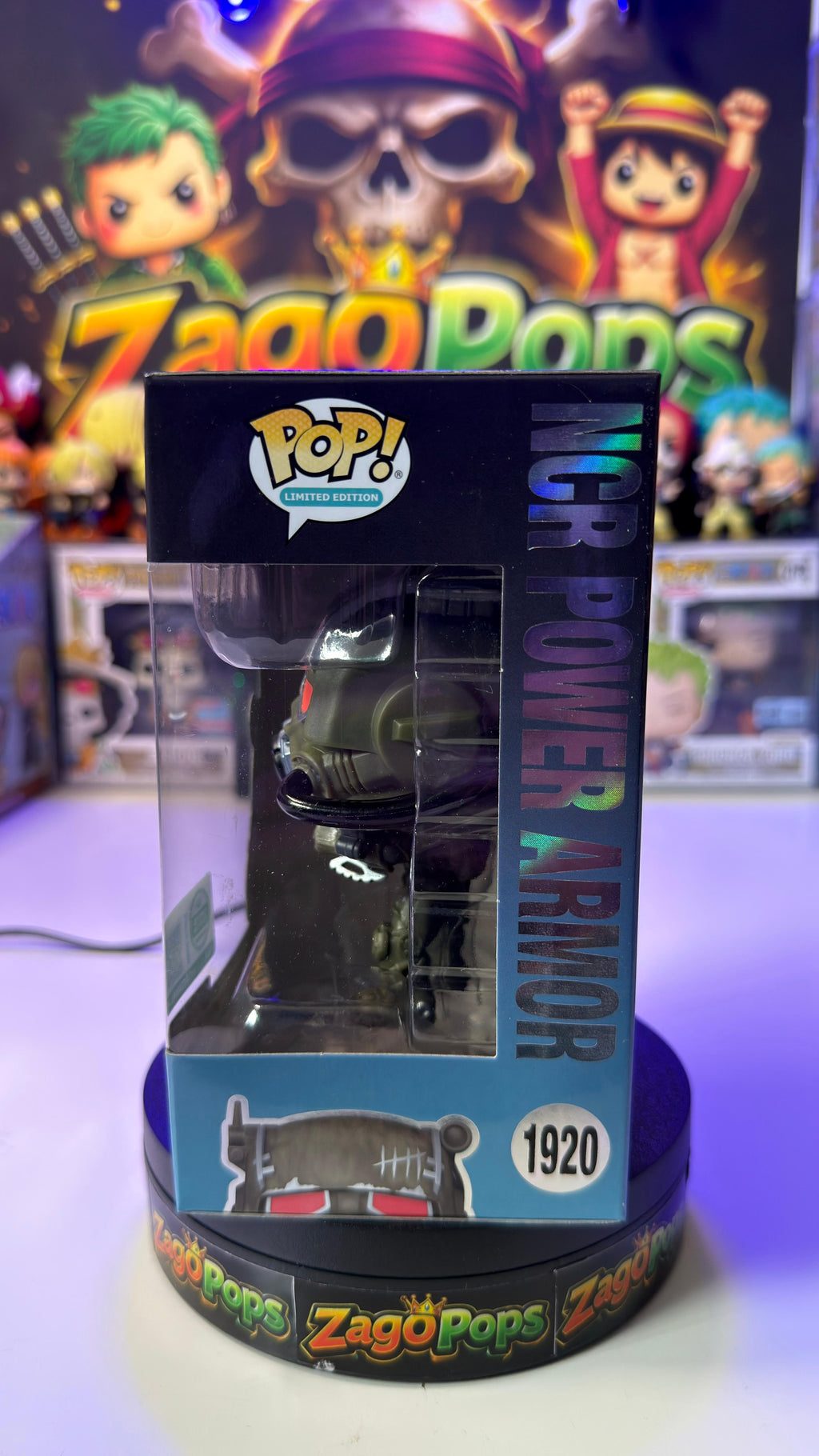 Funko Pop Ncr Power Armor 1920 Fallout Limited Edition 9500pcs