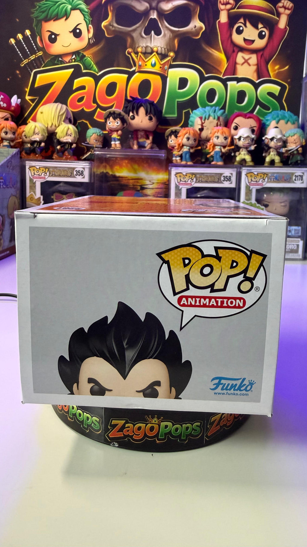 Funko Pop Vegeta 2261 Glows in the Dark Dragon Ball