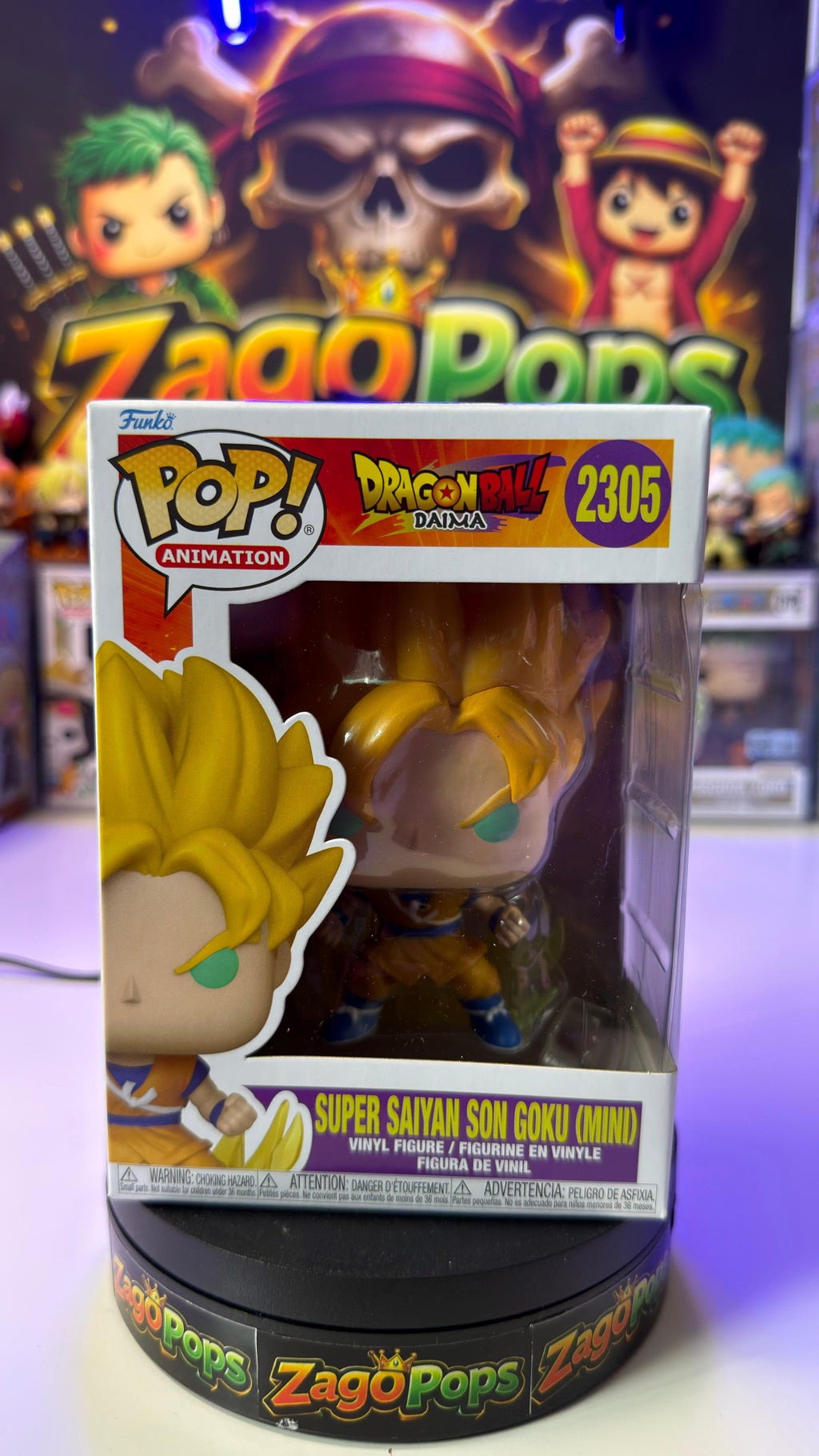 Funko Pop Super Saiyan Son Goku (Mini) 2305 Dragon Ball