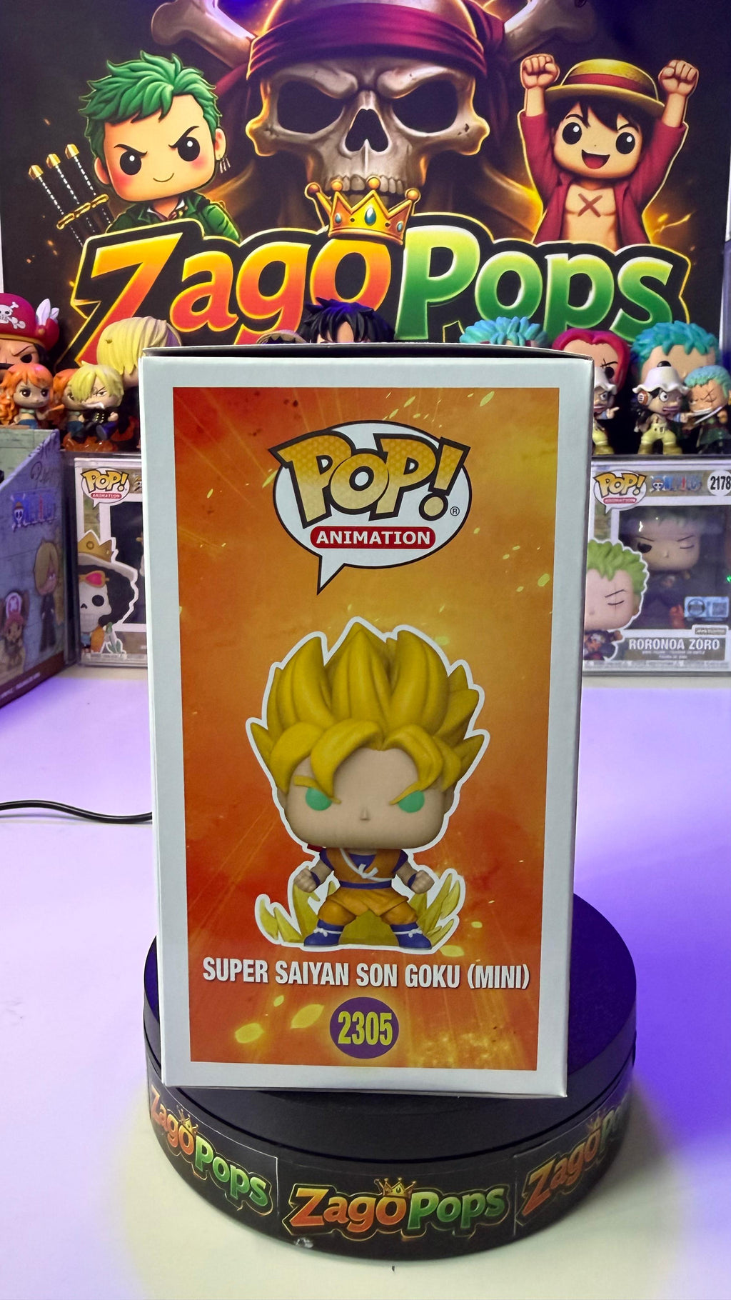 Funko Pop Super Saiyan Son Goku (Mini) 2305 Dragon Ball