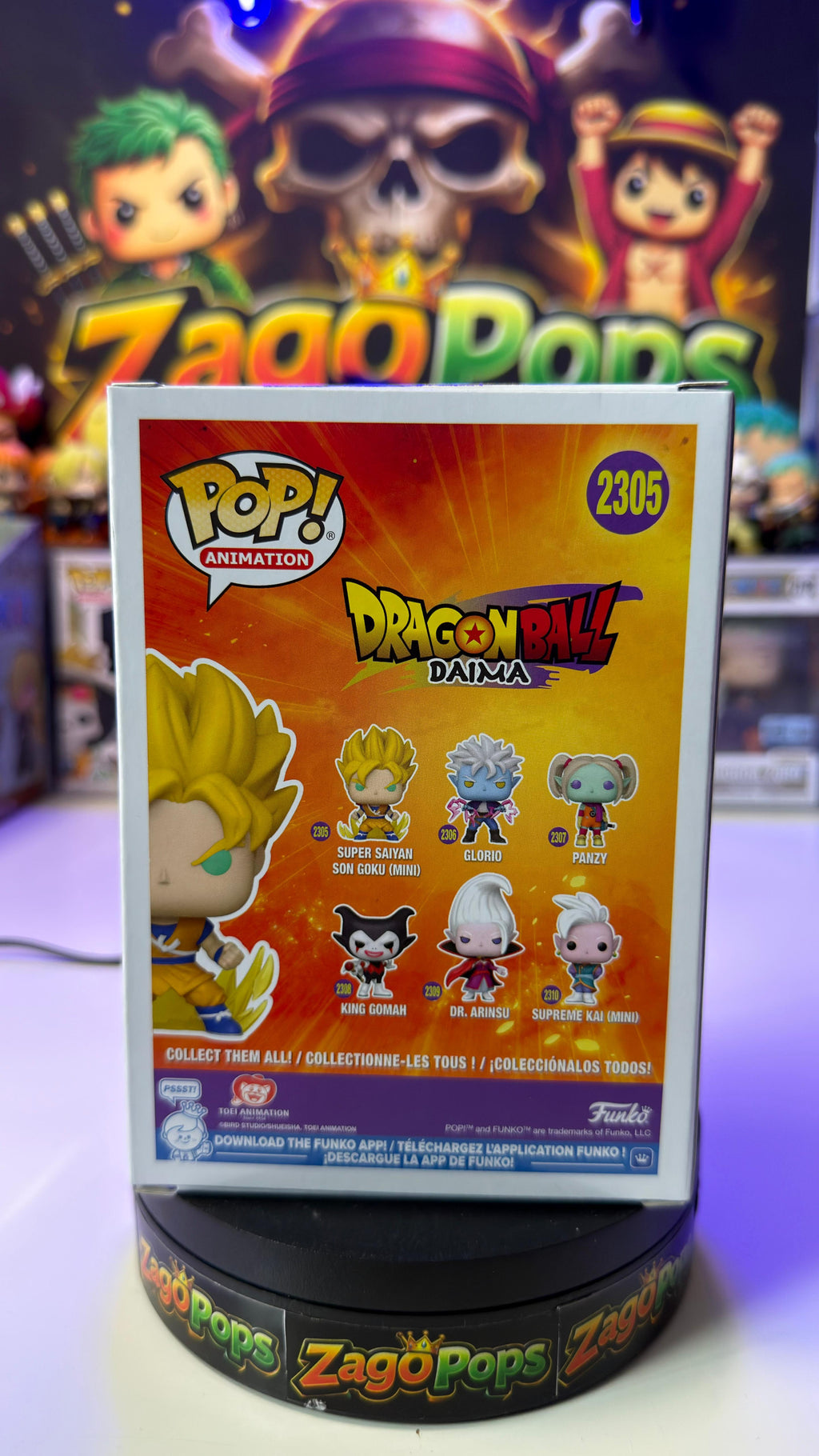 Funko Pop Super Saiyan Son Goku (Mini) 2305 Dragon Ball