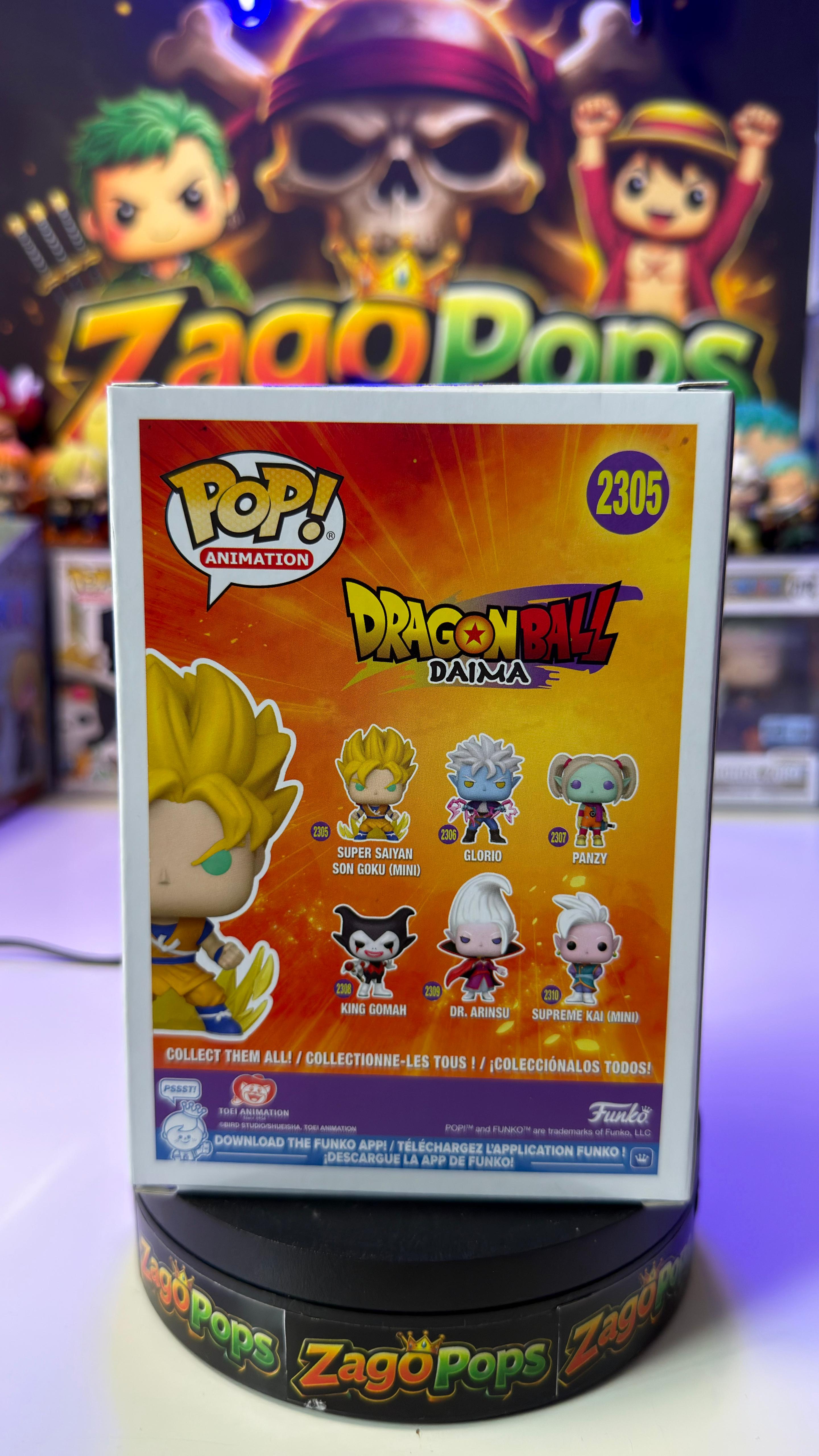 Funko Pop Super Saiyan Son Goku (Mini) 2305 Dragon Ball