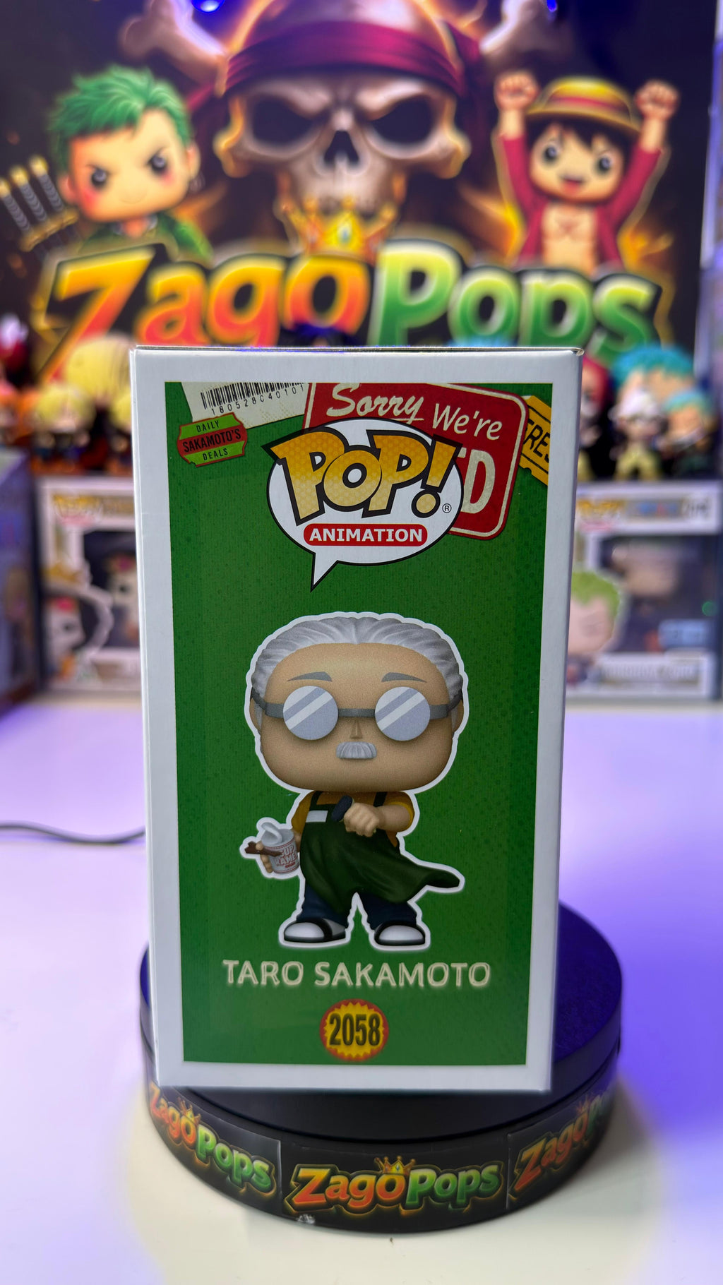 Funko Pop Taro Sakamoto 2058 Sakamoto Days Netflix