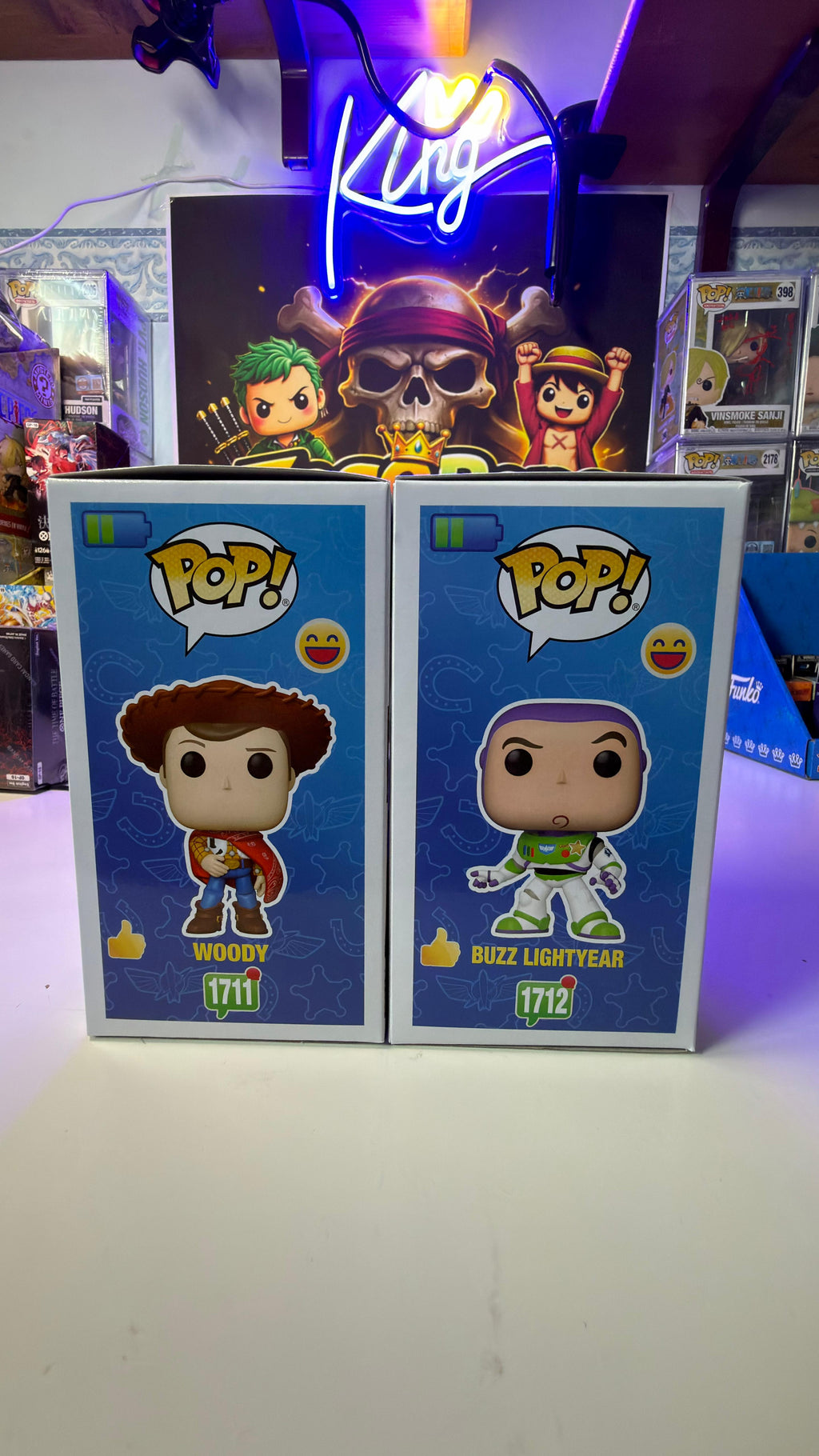 Funko Pop Bundle Toy Story Woody & Buzz 1711 1712