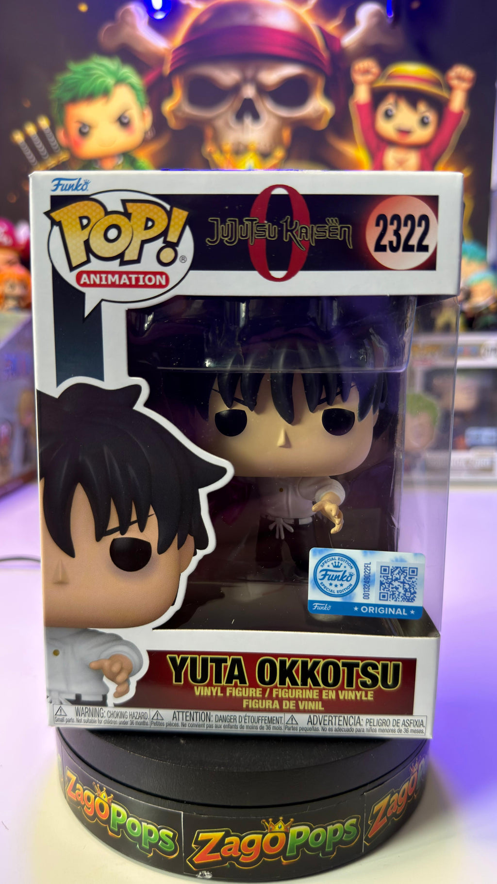 Funko Pop Yuta Okkotsu 2322 Jujutsu Kaisen