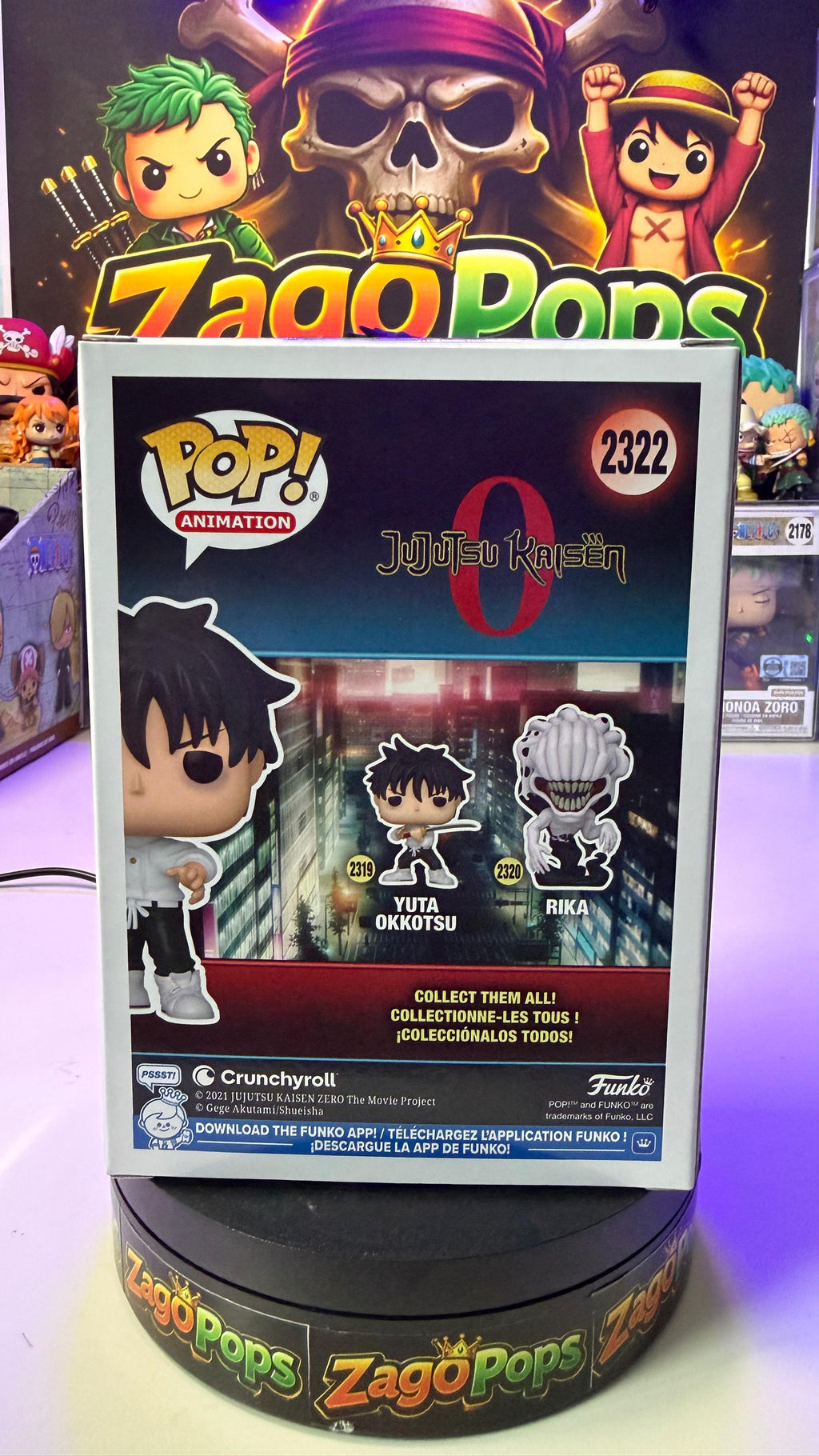 Funko Pop Yuta Okkotsu 2322 Jujutsu Kaisen