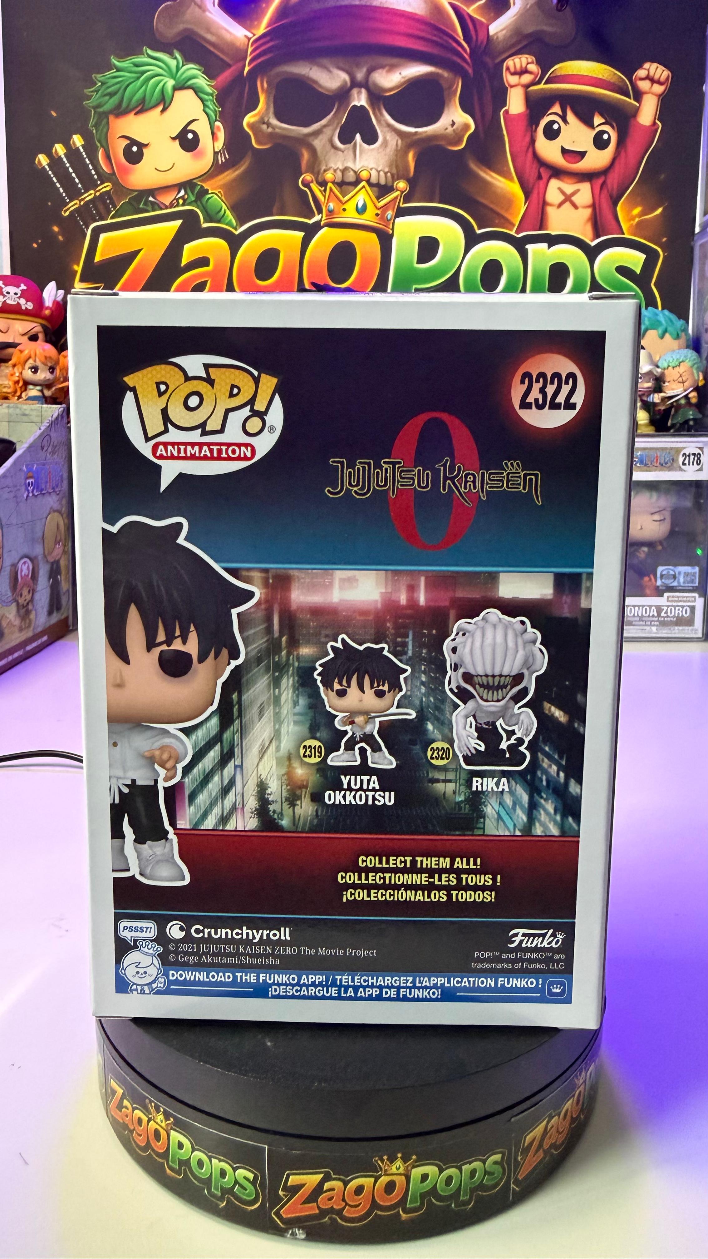 Funko Pop Yuta Okkotsu 2322 Jujutsu Kaisen