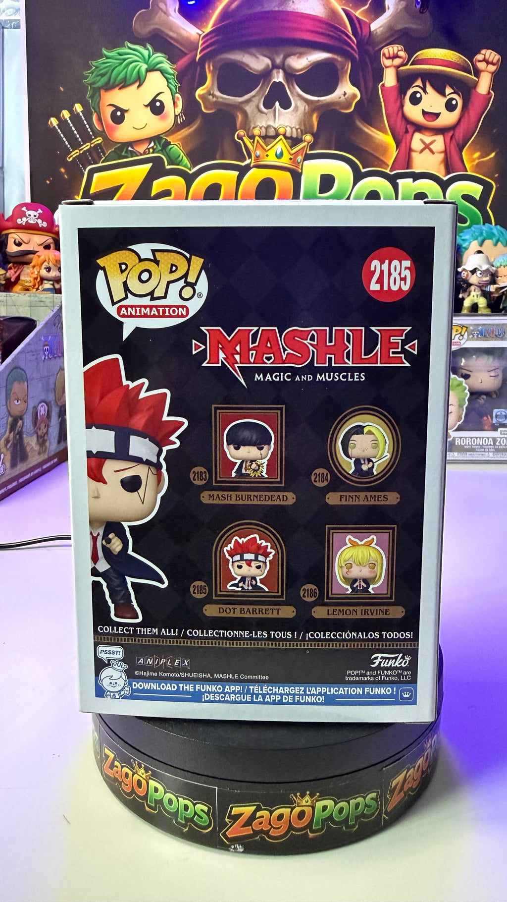 Funko Pop Dot Barrett 2185 Mashle