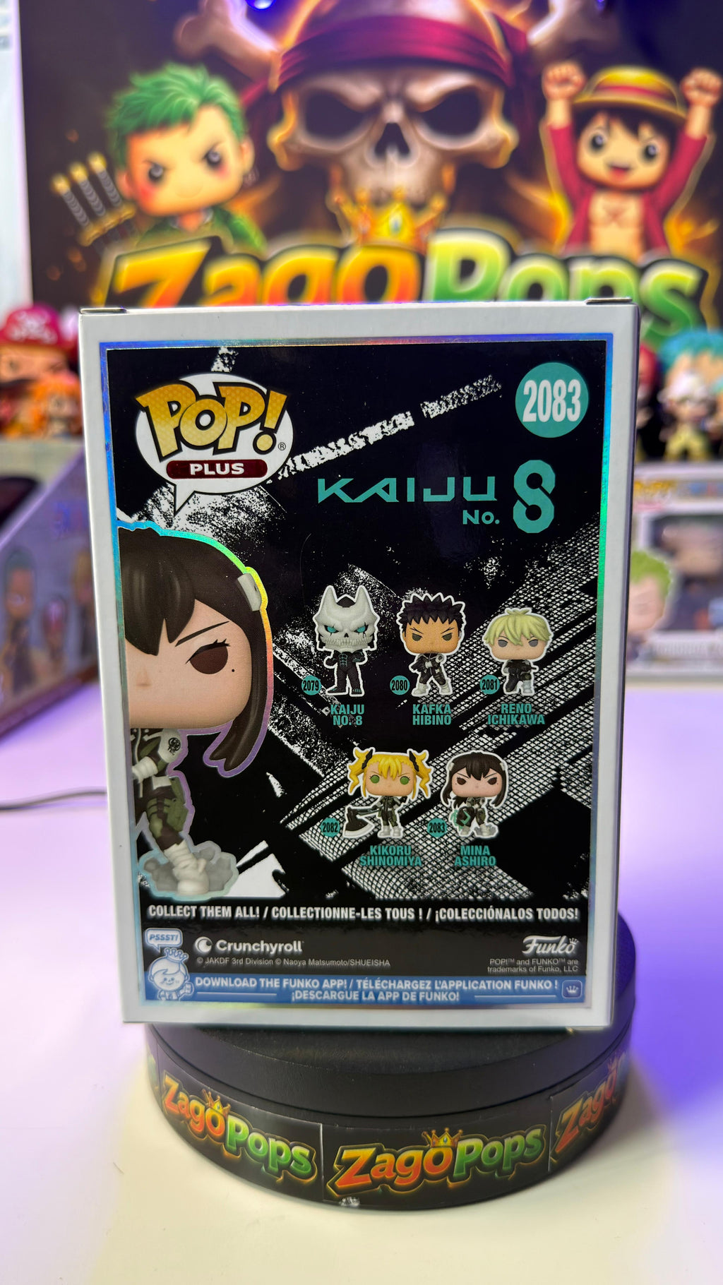 Funko Pop Mina Ashiro 2083 Kaiju No.8