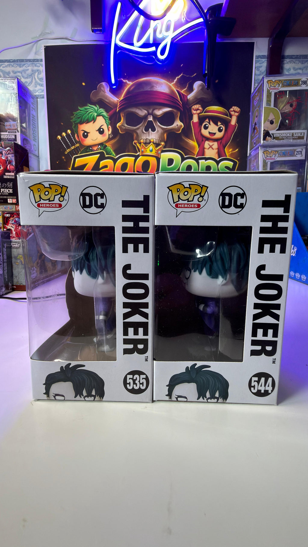 Funko Pop Bundle The Joker 535 544 Chase