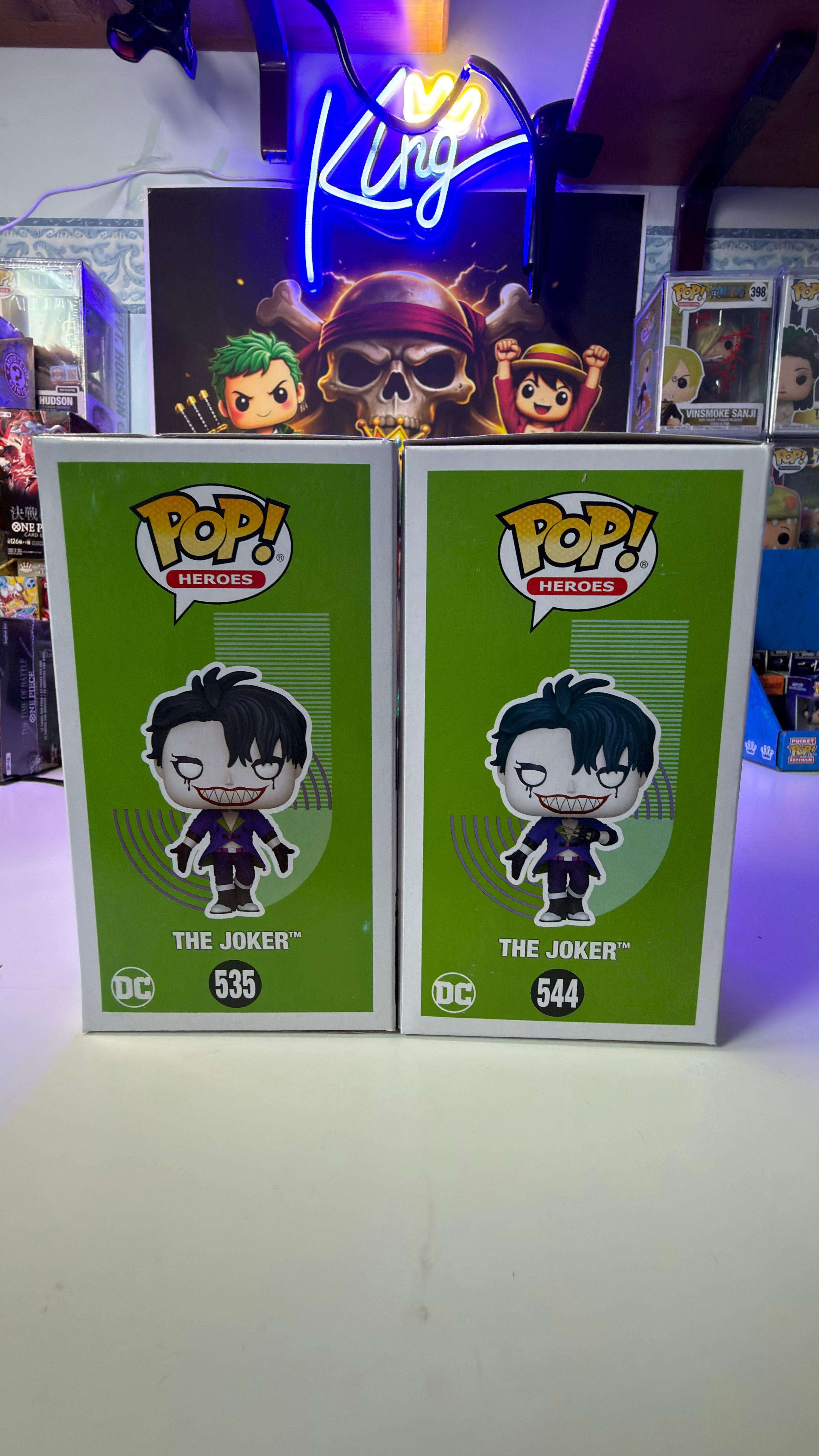 Funko Pop Bundle The Joker 535 544 Chase