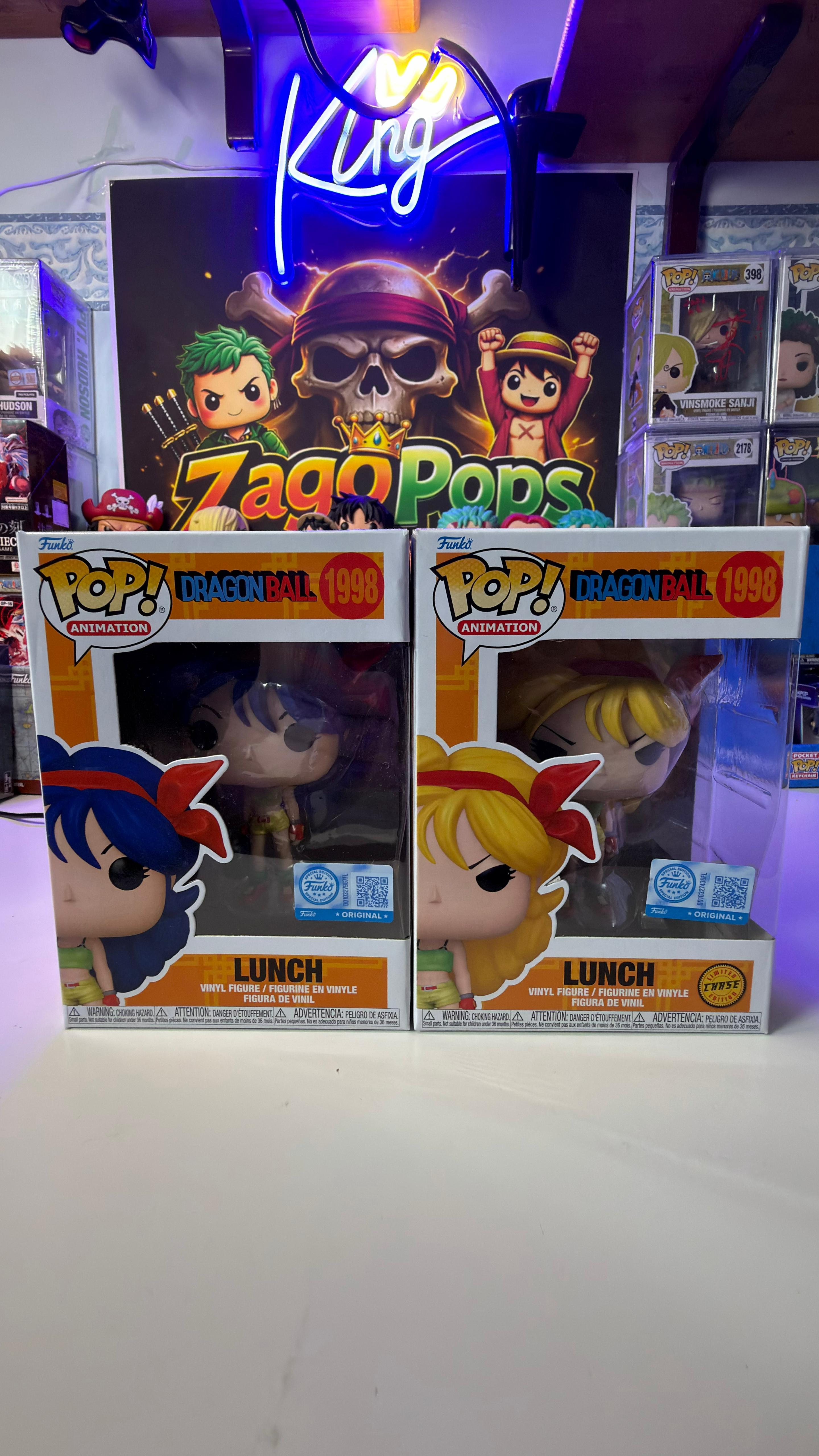 Funko Pop Bundle Lunch 1998 Chase Dragon Ball
