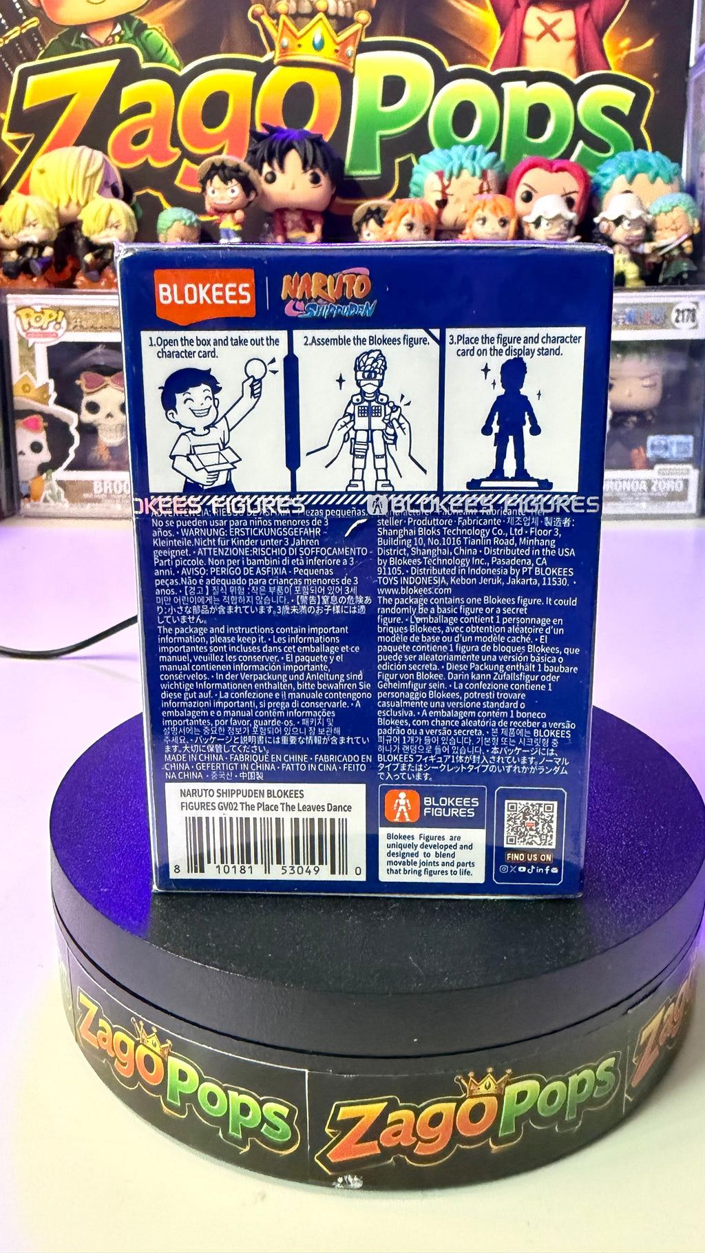 Naruto GV-02 Blokees Figures