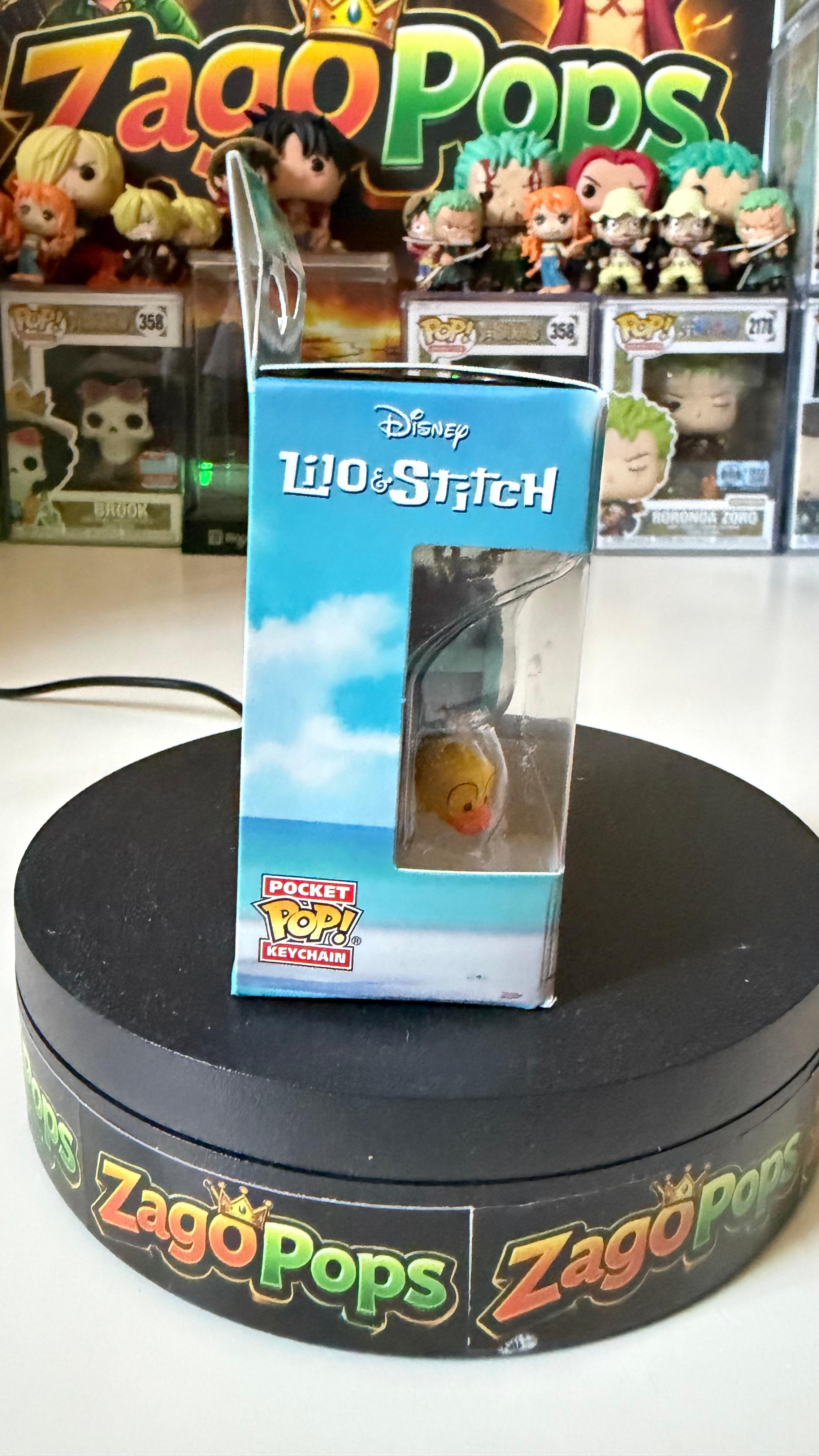 Pocket Pop Keychain Stitch in tube Lilo & Stitch Portachiavi
