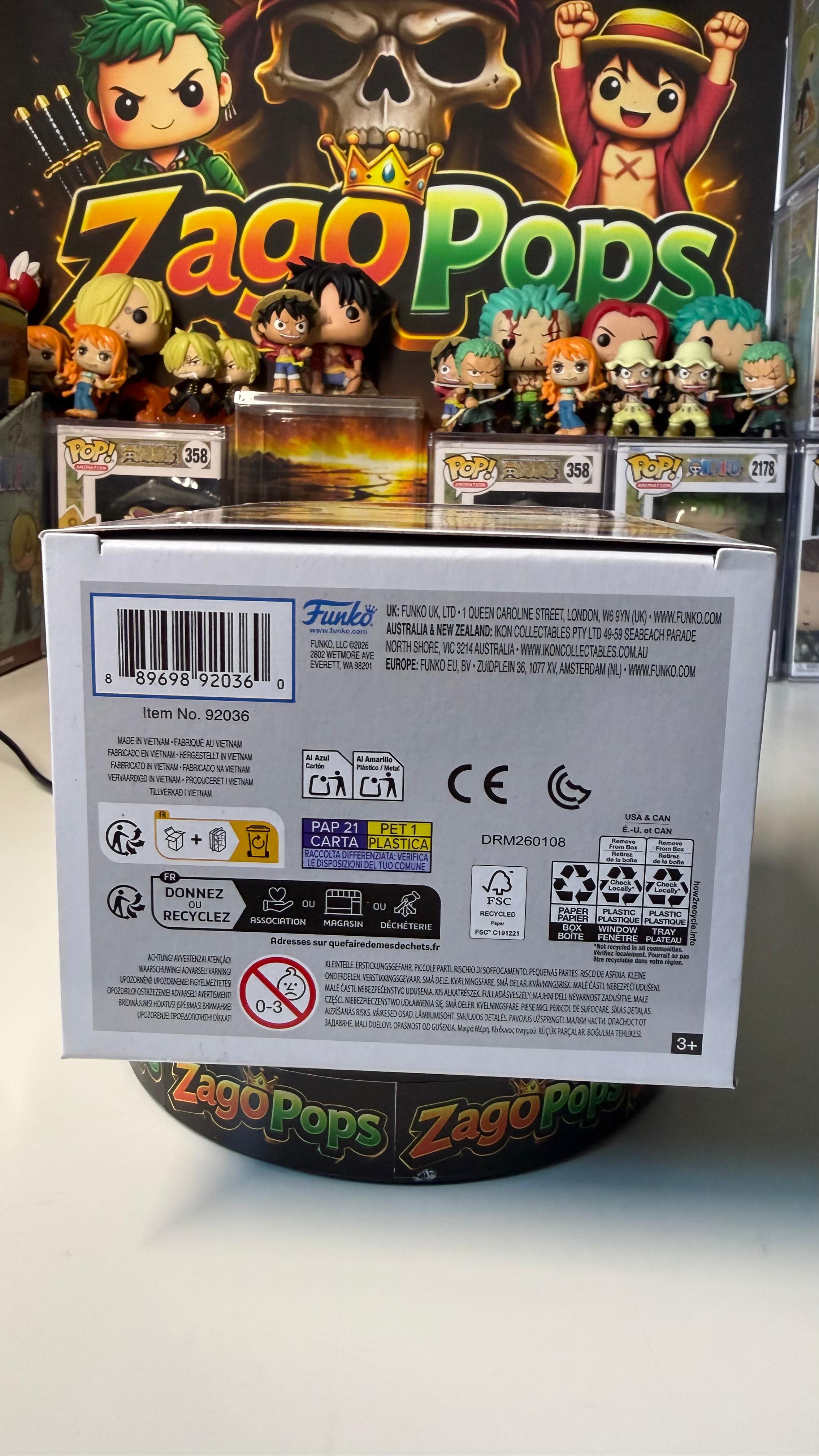 Funko Pop Crocodile 1885 Chalice Exclusive One Piece Netflix
