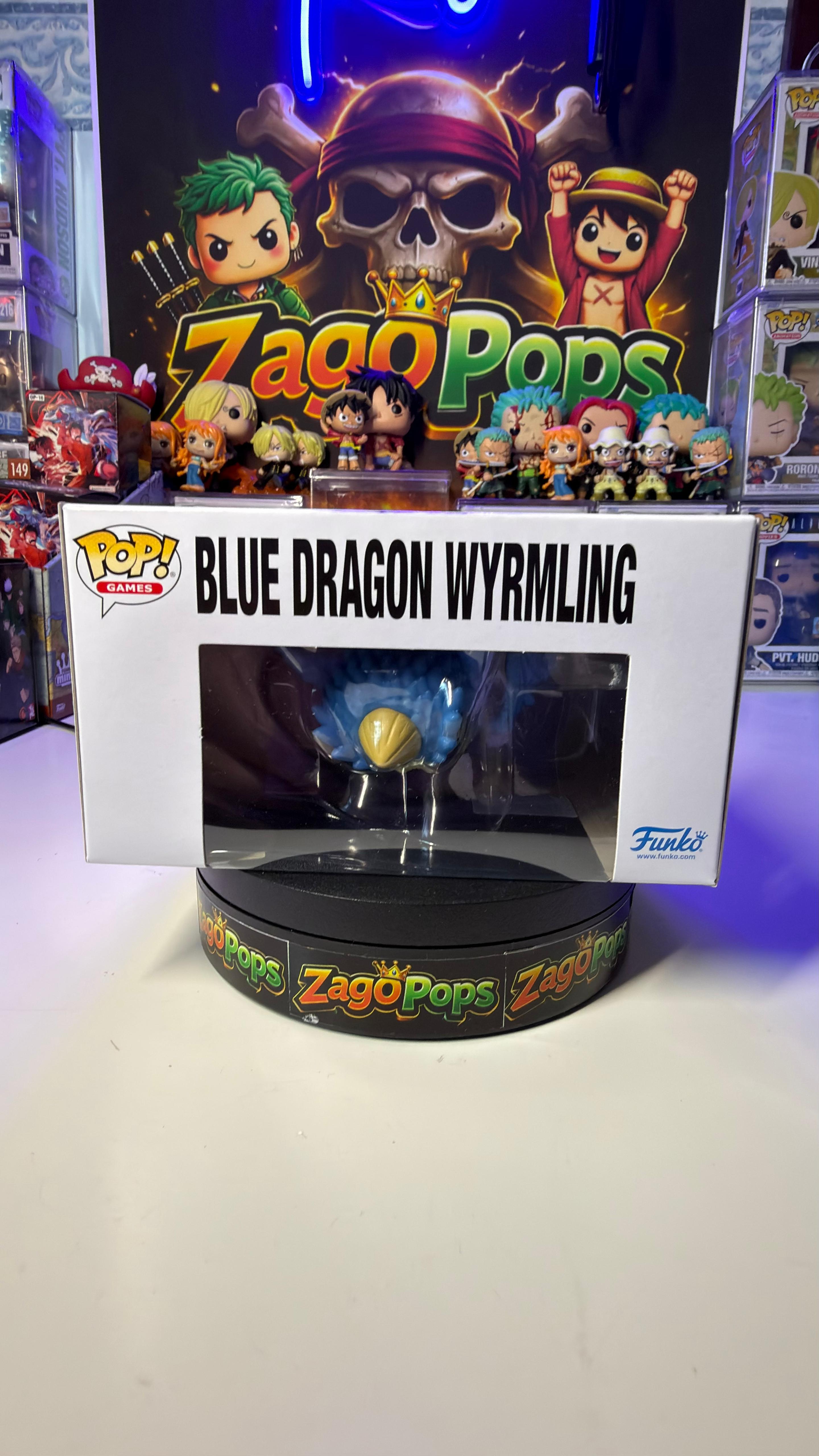Funko Pop Blue Dragon Wyrmling 1199 Dungeons & Dragons