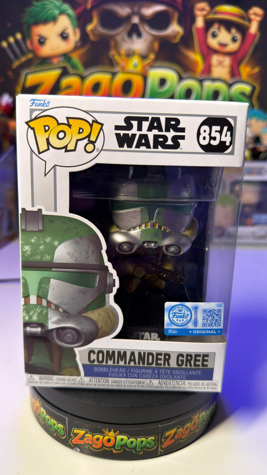 Funko Pop Commander Gree 854 Star Wars