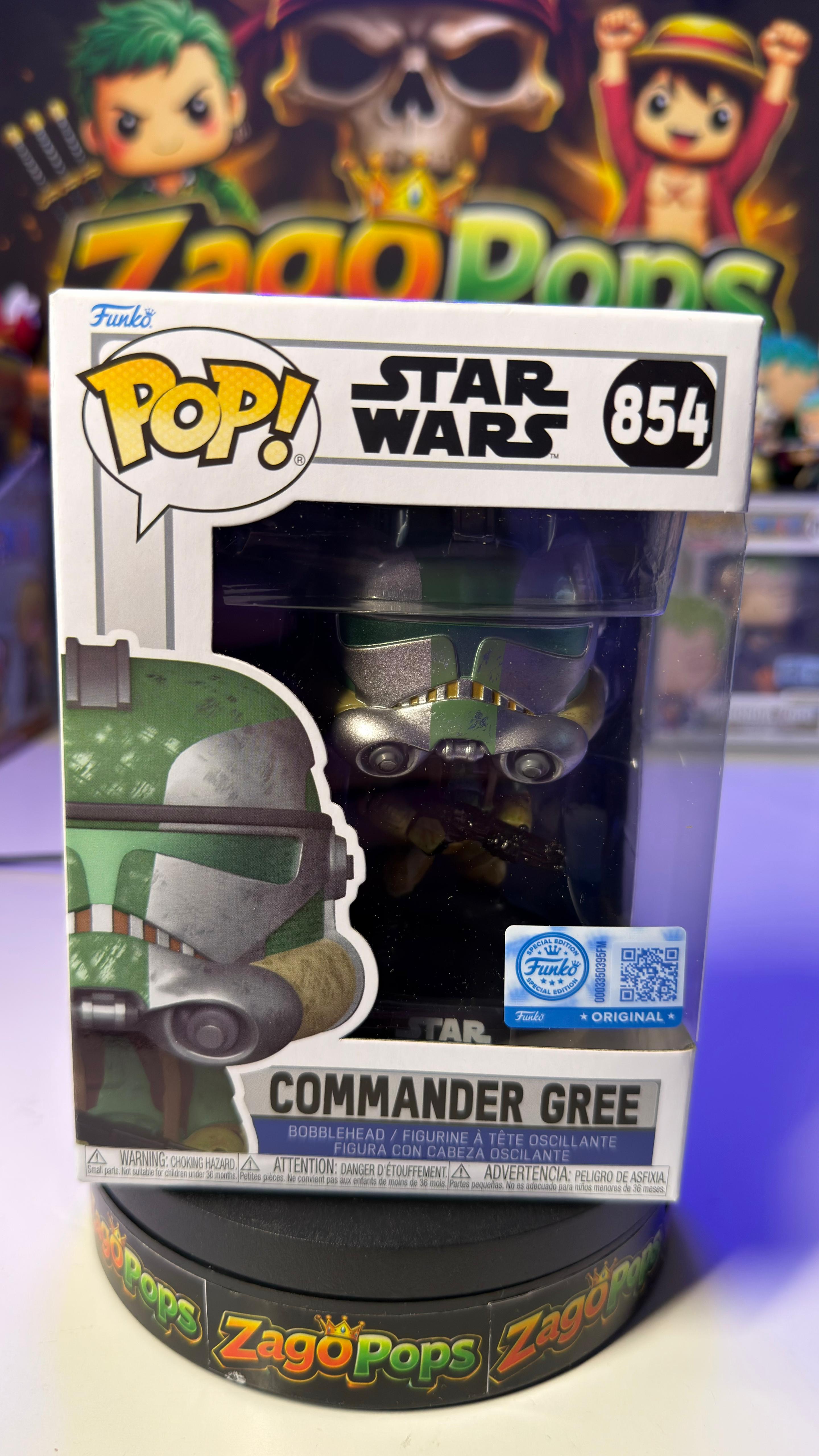 Funko Pop Commander Gree 854 Star Wars