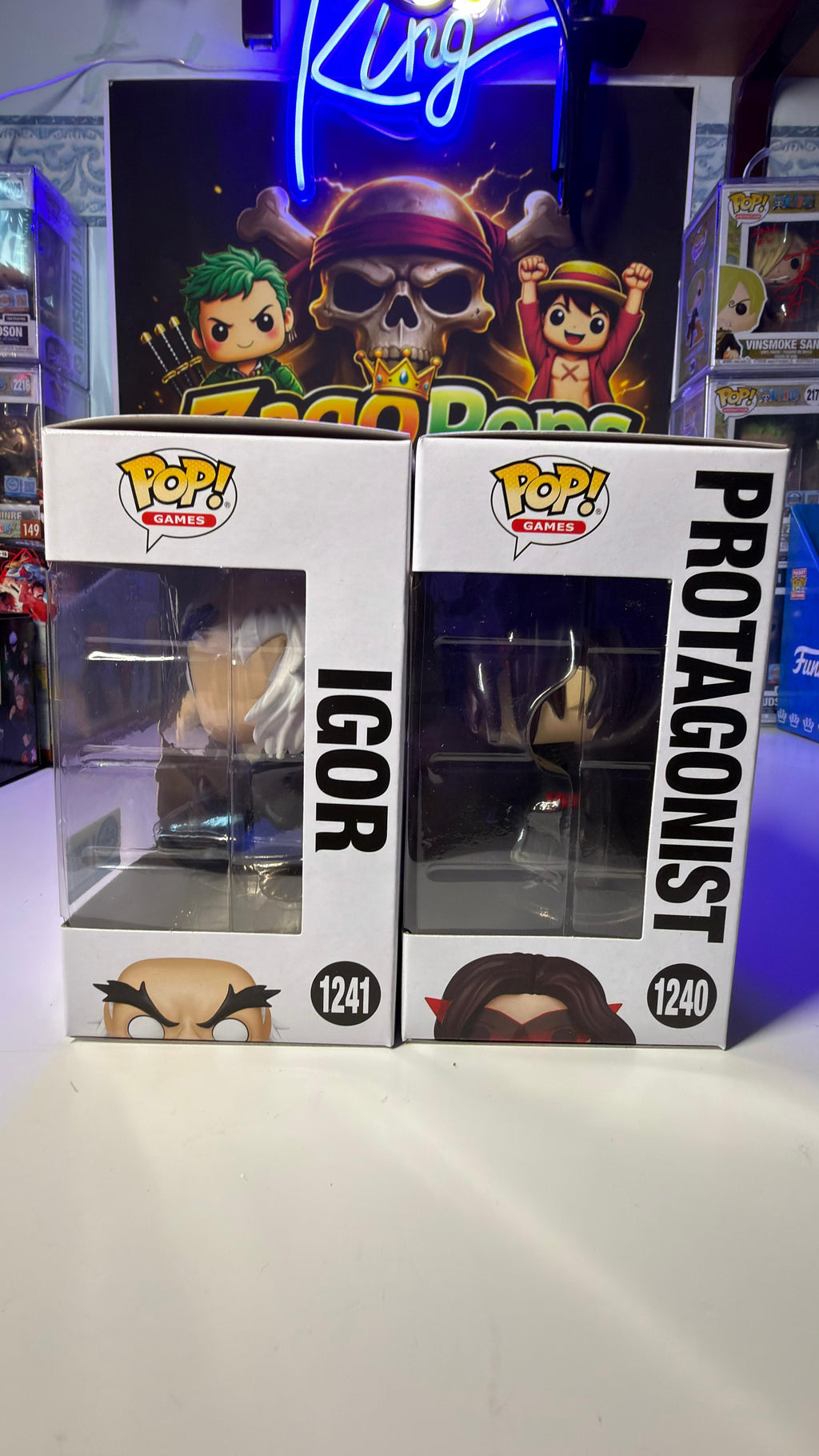 Funko Pop Bunlde Persona Igor & Protagonist 1241 1240