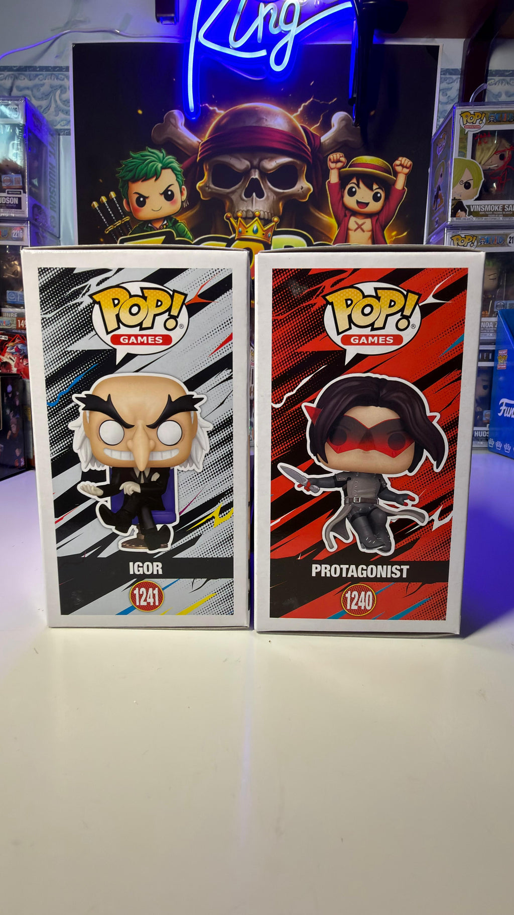 Funko Pop Bunlde Persona Igor & Protagonist 1241 1240