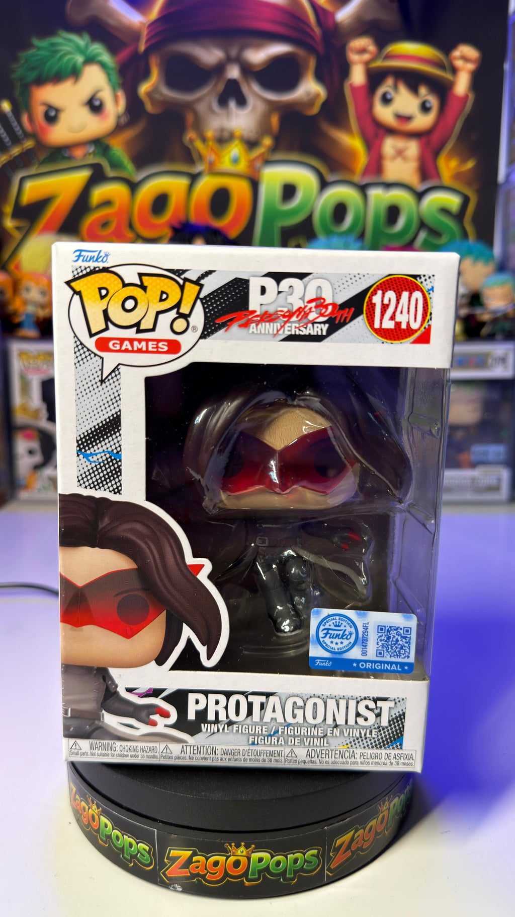 Funko Pop Protagonist 1240 Persona