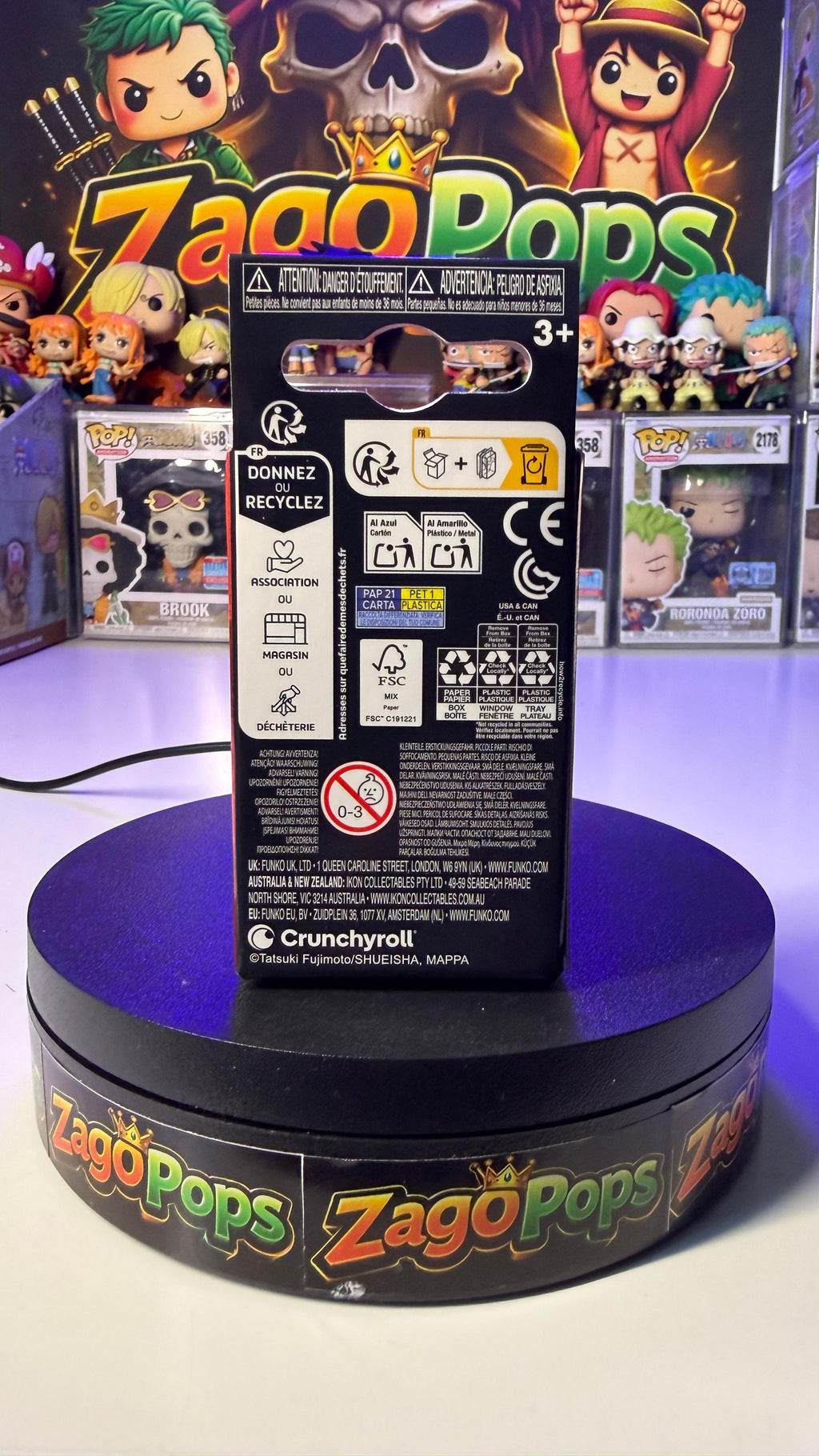 Pocket Pop Keychain Chainsaw Man Portachiavi