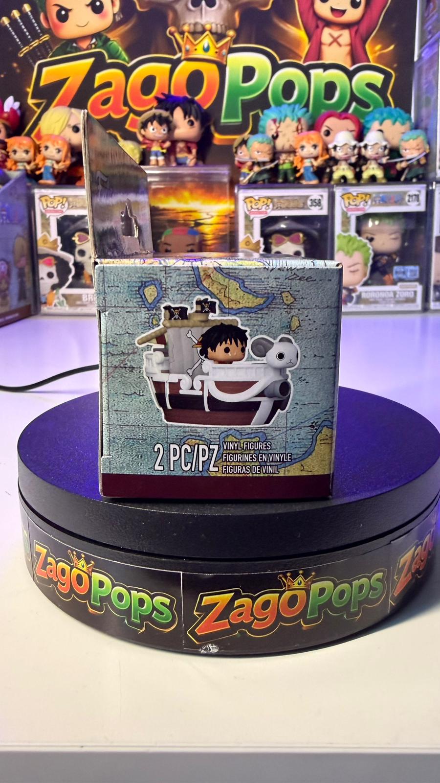 Bitty Pop Monkey D.Luffy and the Going Merry One Piece