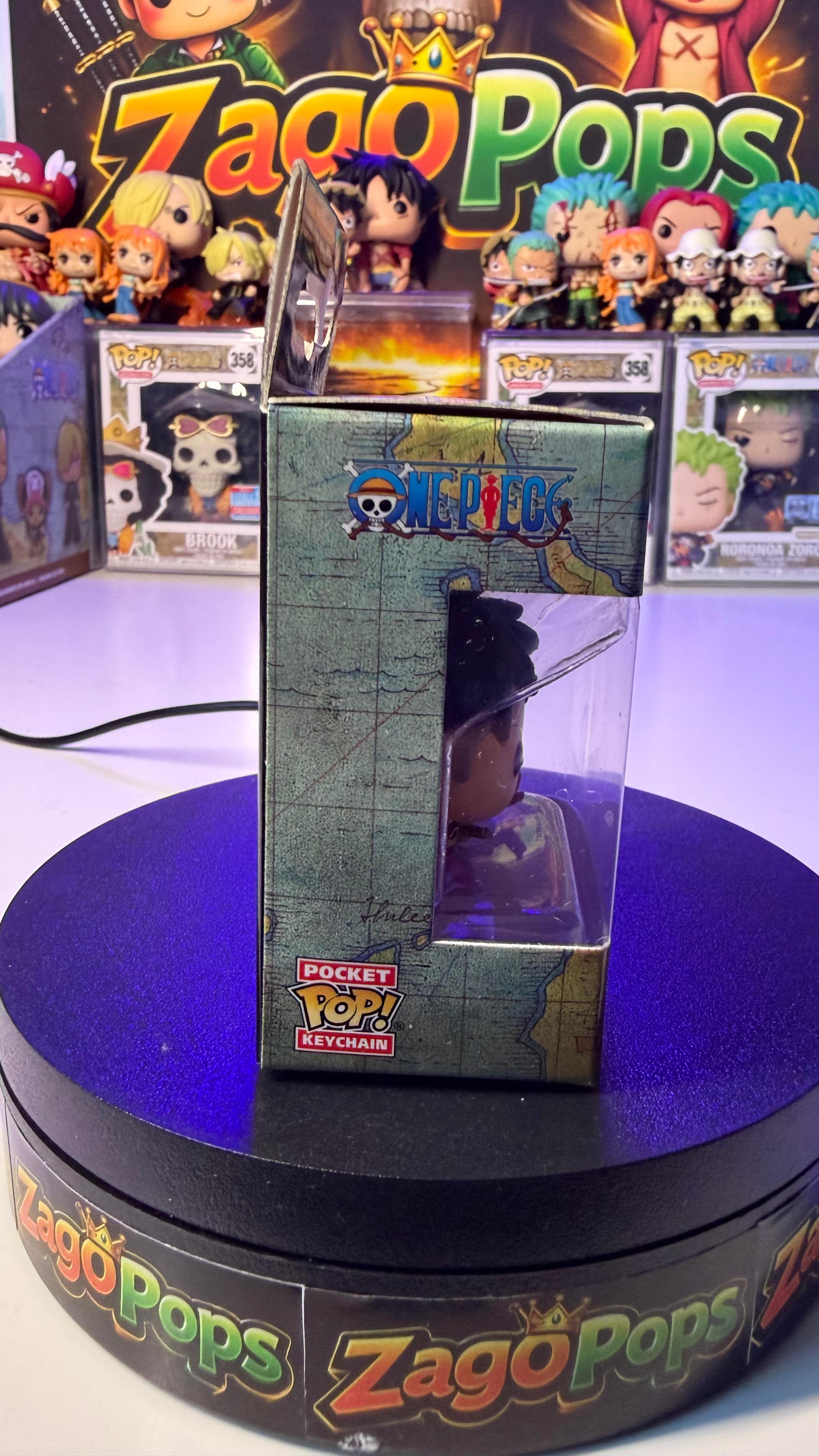 Pocket Pop Keychain Luffytaro One Piece Portachiavi
