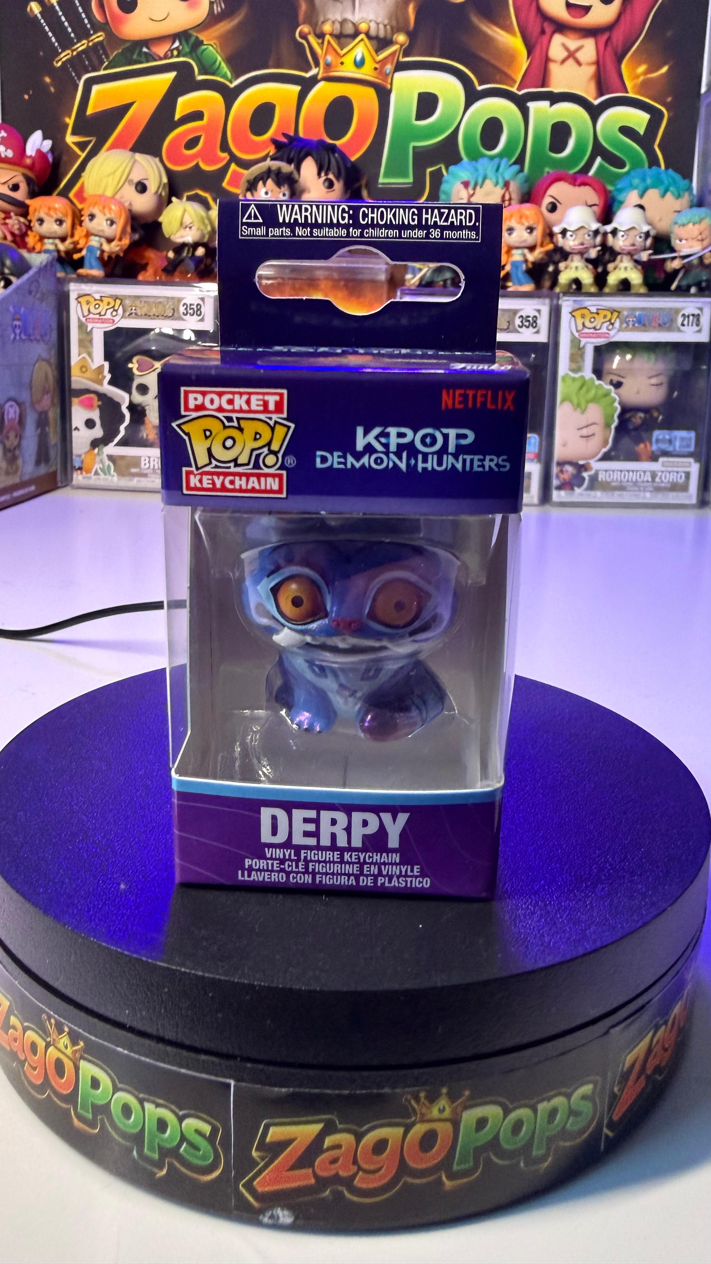 Pocket Pop Keychain Derpy K-Pop Demon Hunters Portachiavi